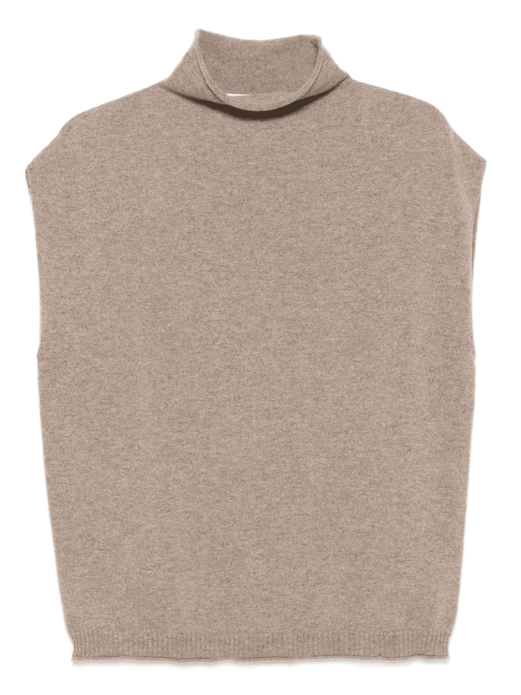 Aria sleeveless high-neck knit top - Image 1