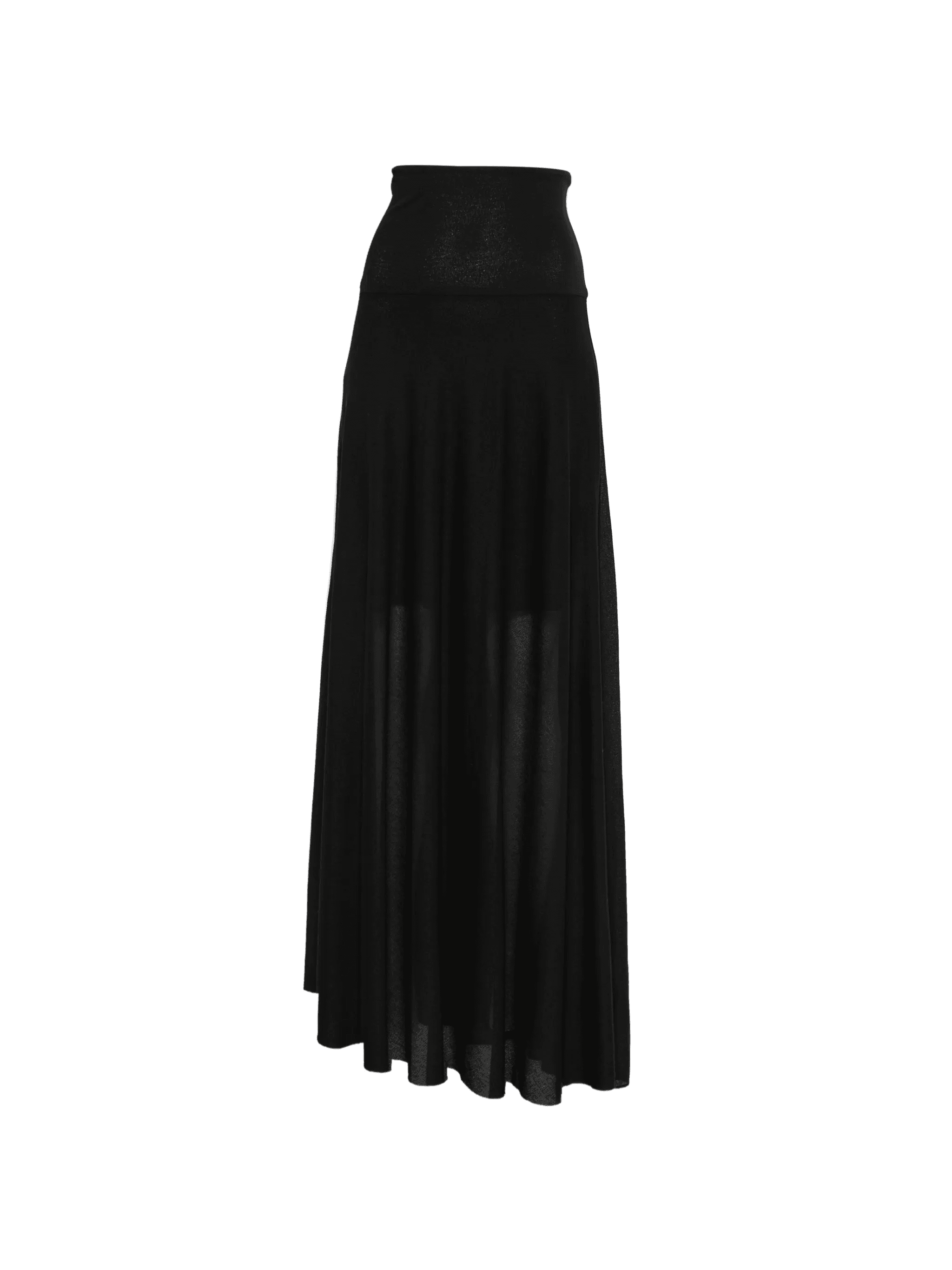 high-waisted maxi skirt - Image 1