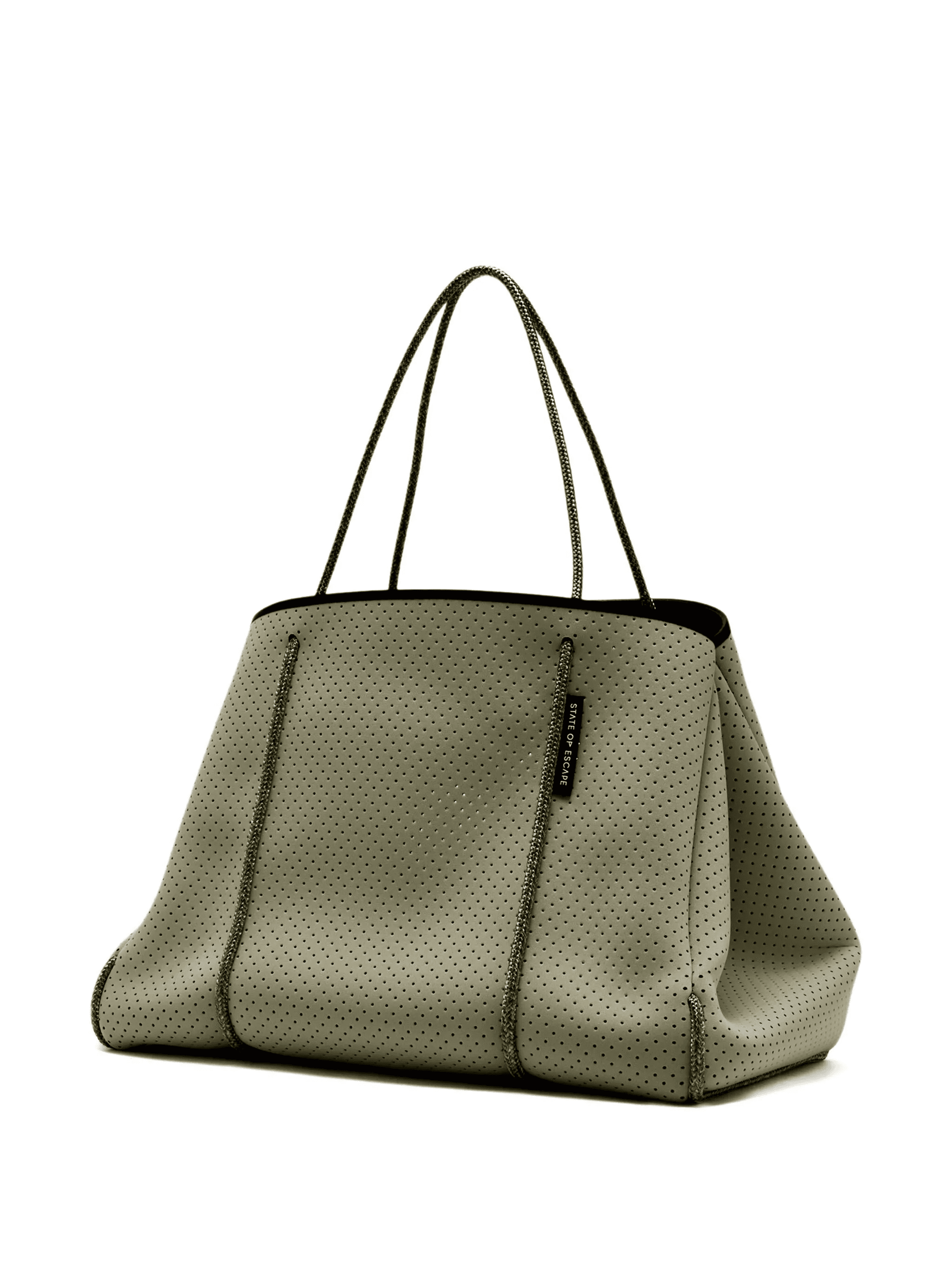 Escape perforated-detail tote bag - Image 1