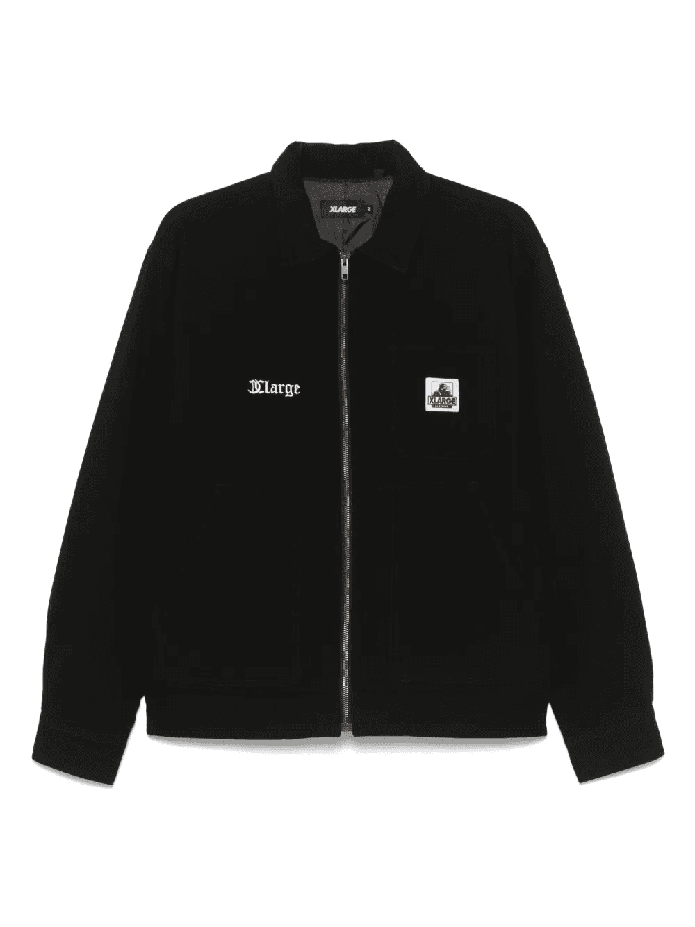 logo-patch overshirt - Image 1