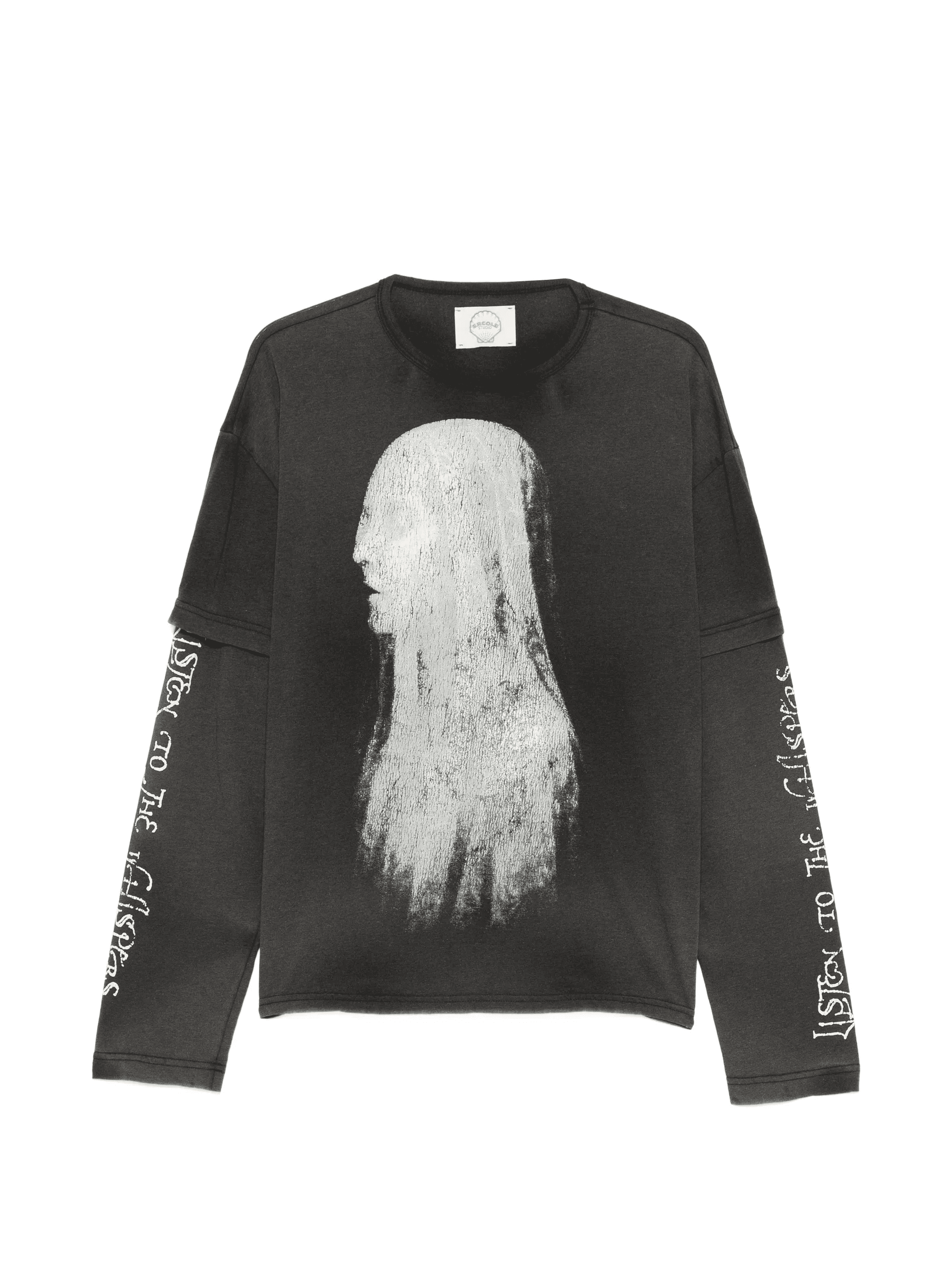 graphic-print long-sleeve T-shirt - Image 1