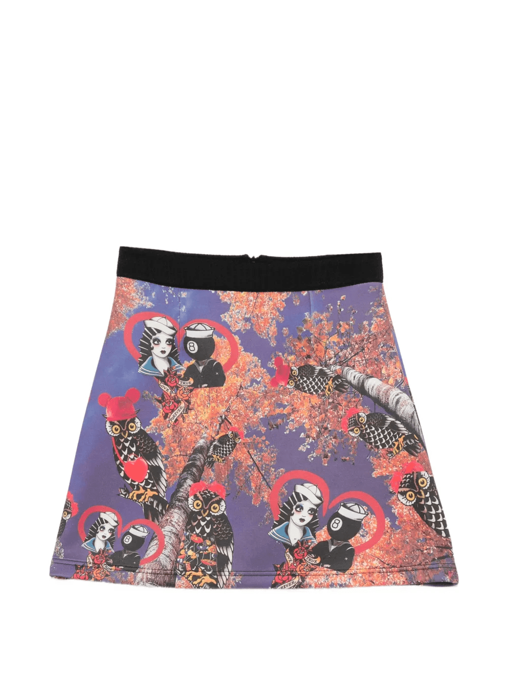 Autumn printed mini skirt - Image 1