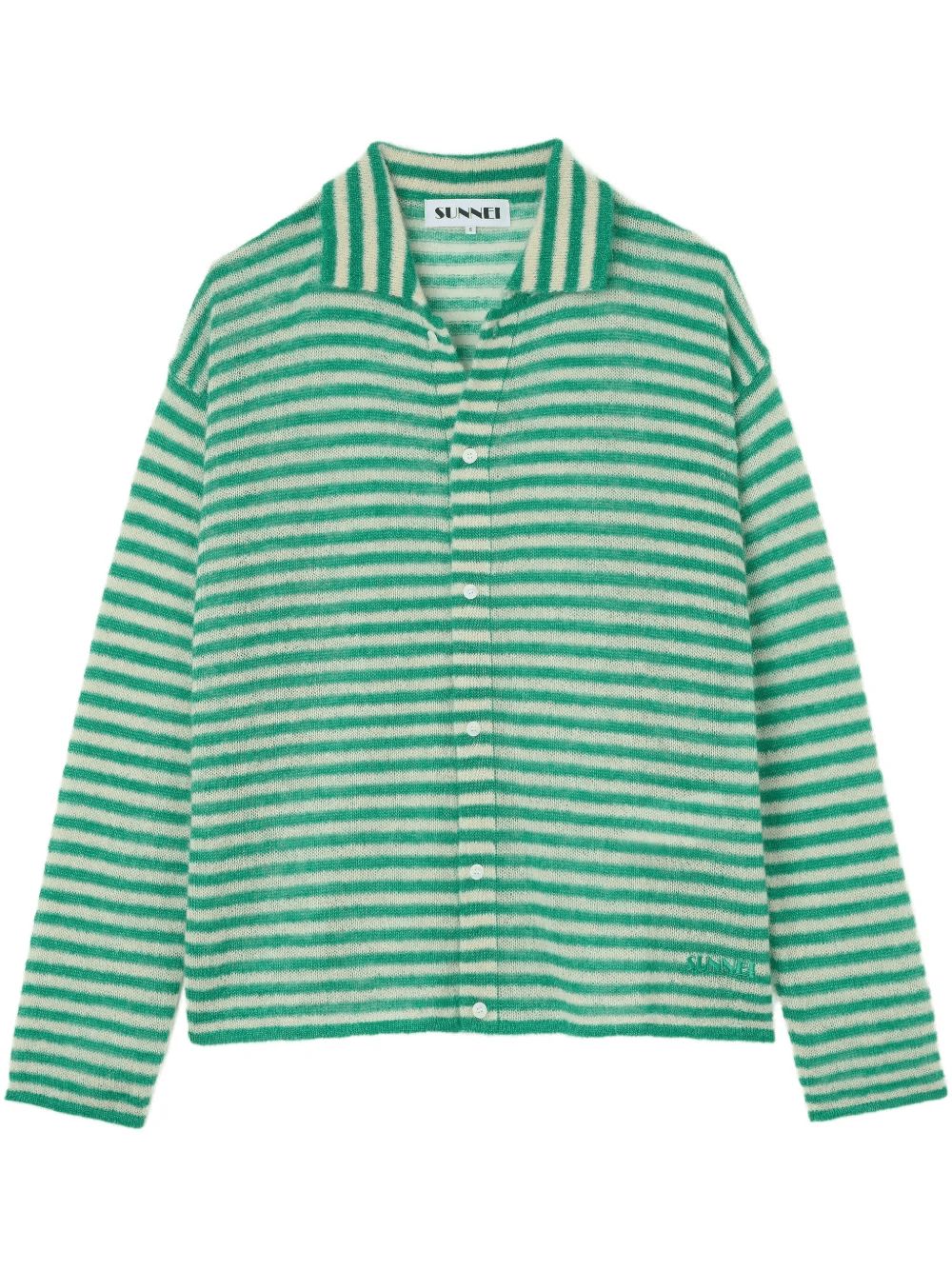 striped cardigan - Image 1