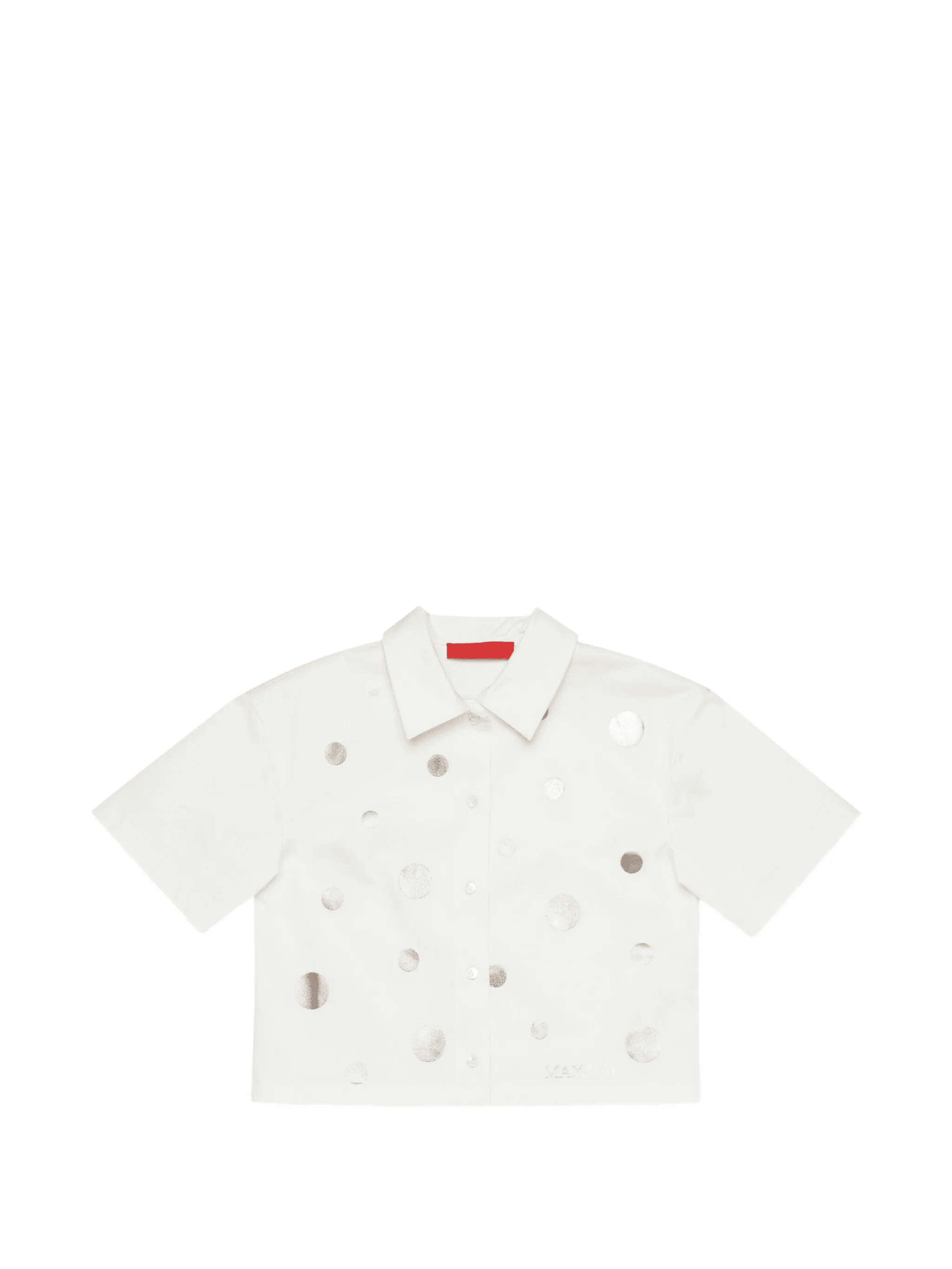 polka-dot short-sleeve shirt - Image 1