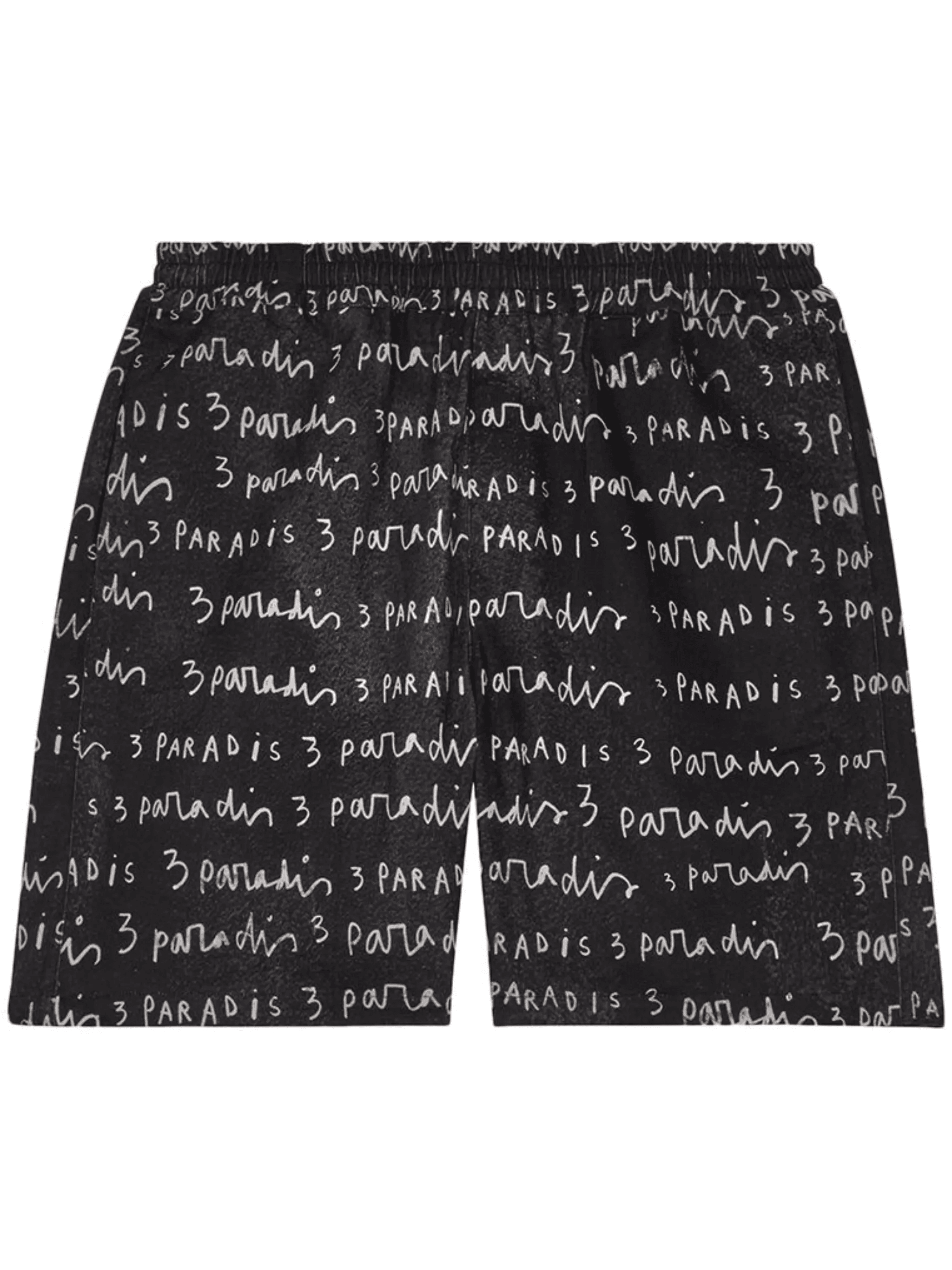 logo-print poplin shorts - Image 1