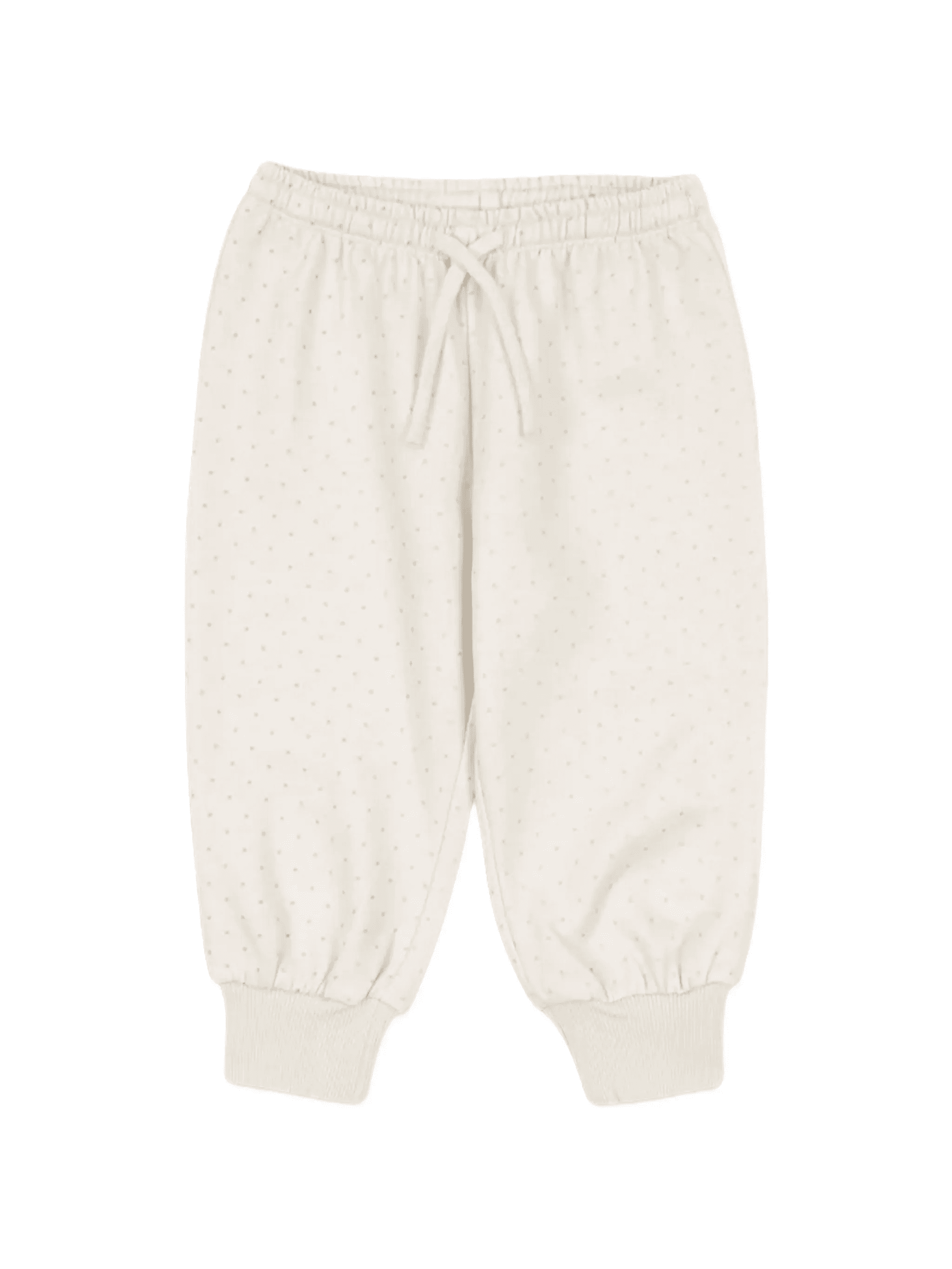 dotted drawstring trousers - Image 1