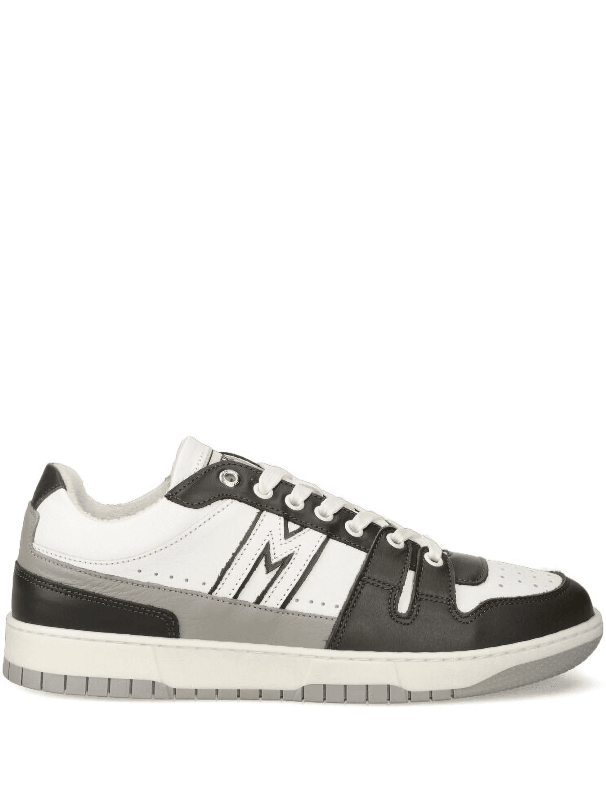 leather low-top sneakers - Image 1