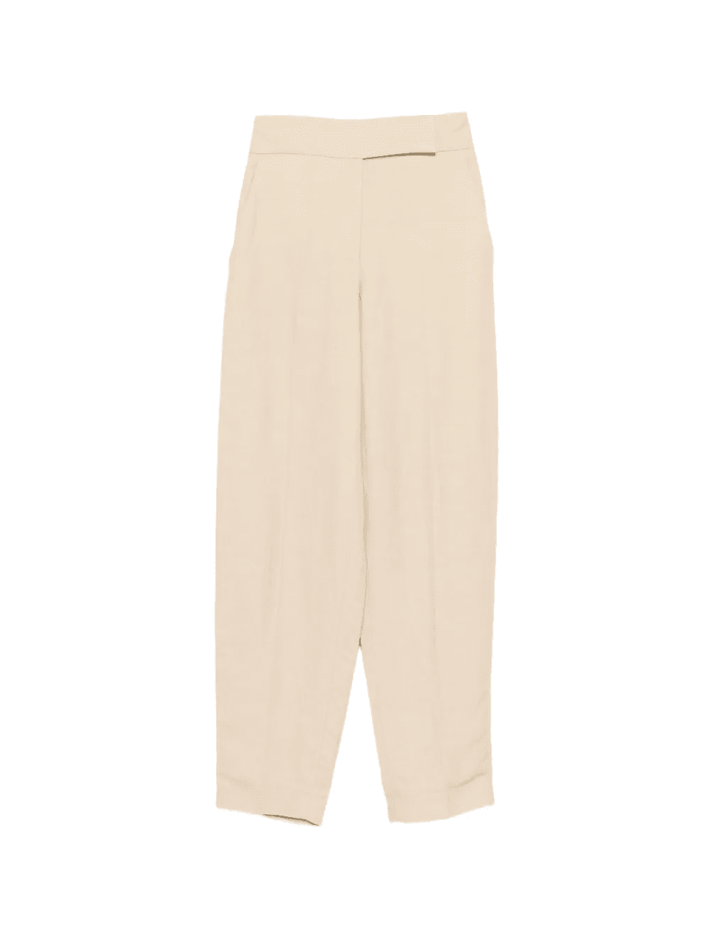 light linen blend trousers - Image 1