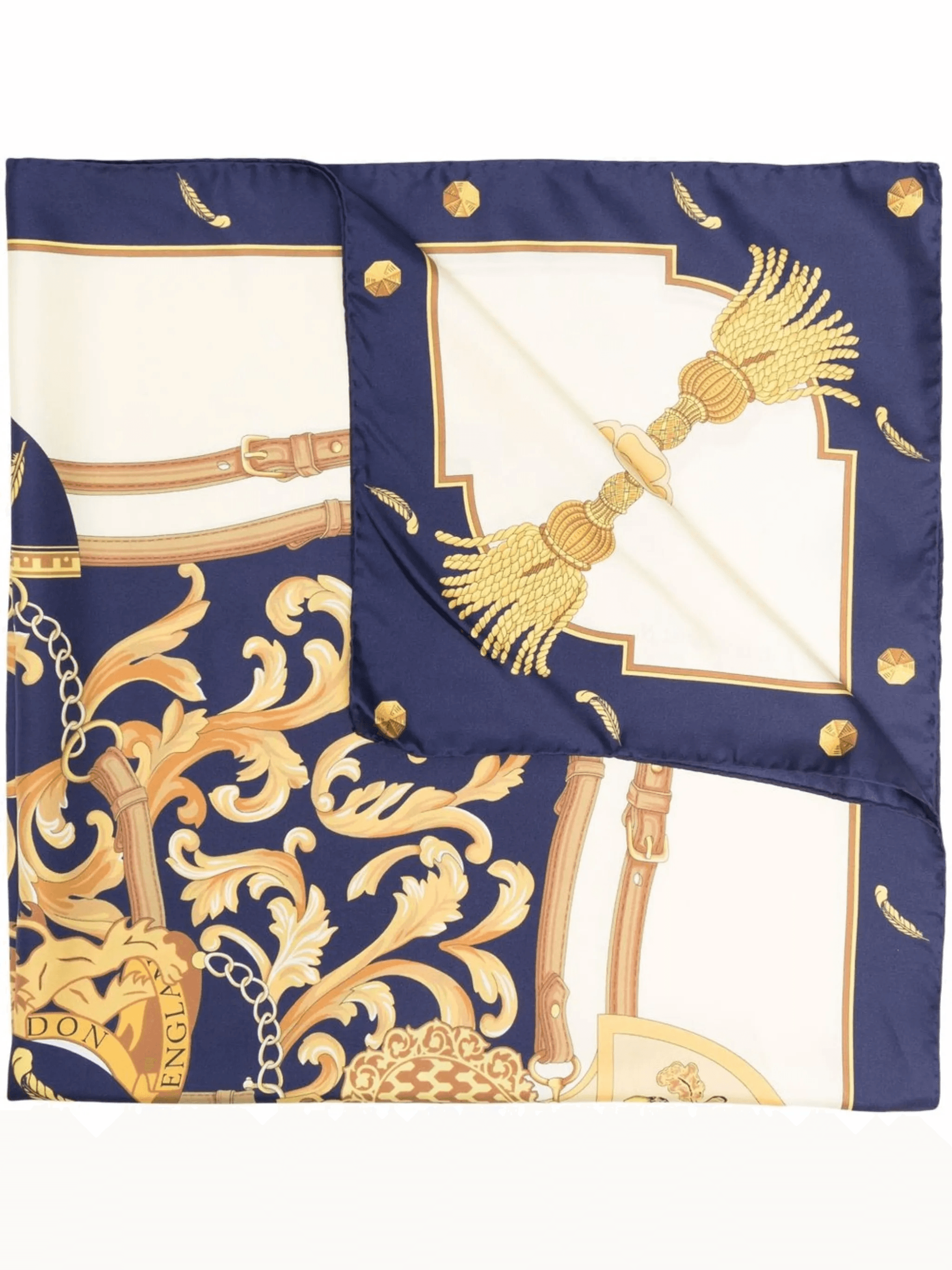 Aspinal Signature silk scarf - Image 1