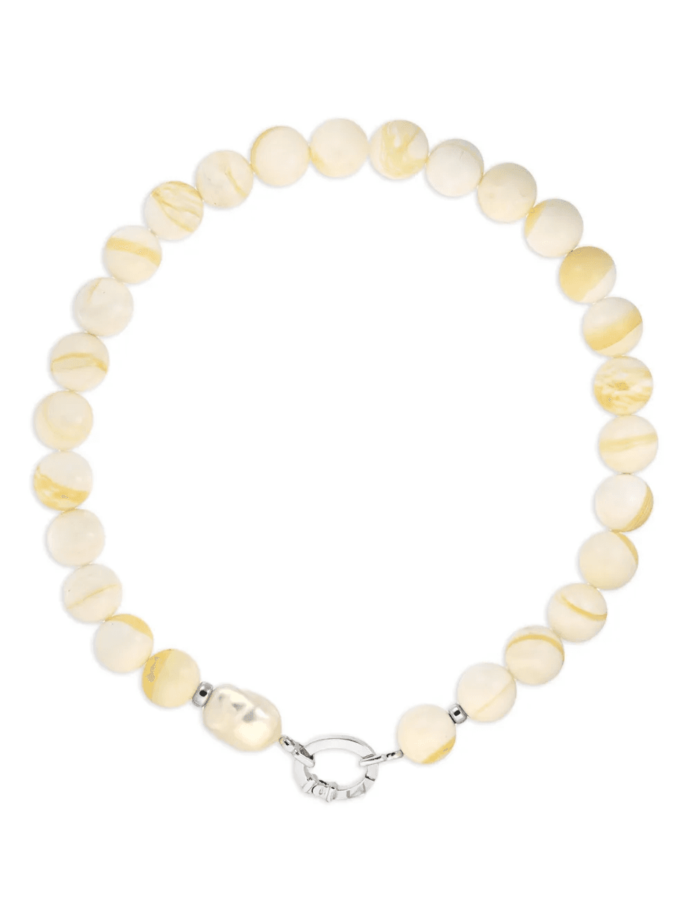 beaded pearl necklace - Image 1