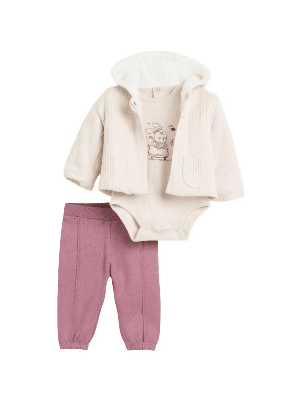 elastic-waist trousers set (set of three) - Image 1