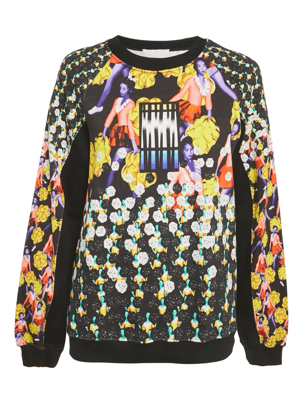 printed sweatshirt - Image 1