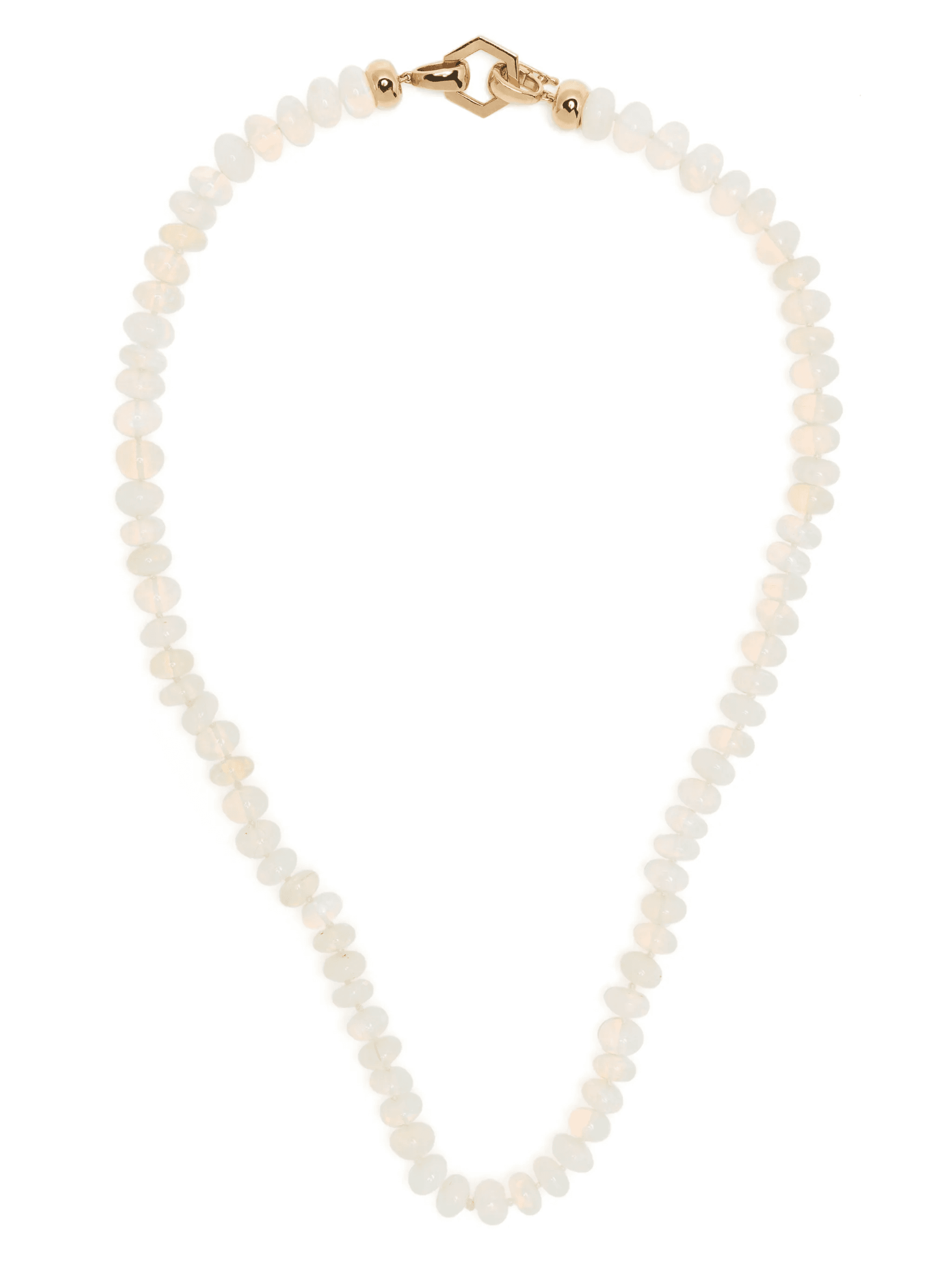 18kt yellow gold opal necklace - Image 1