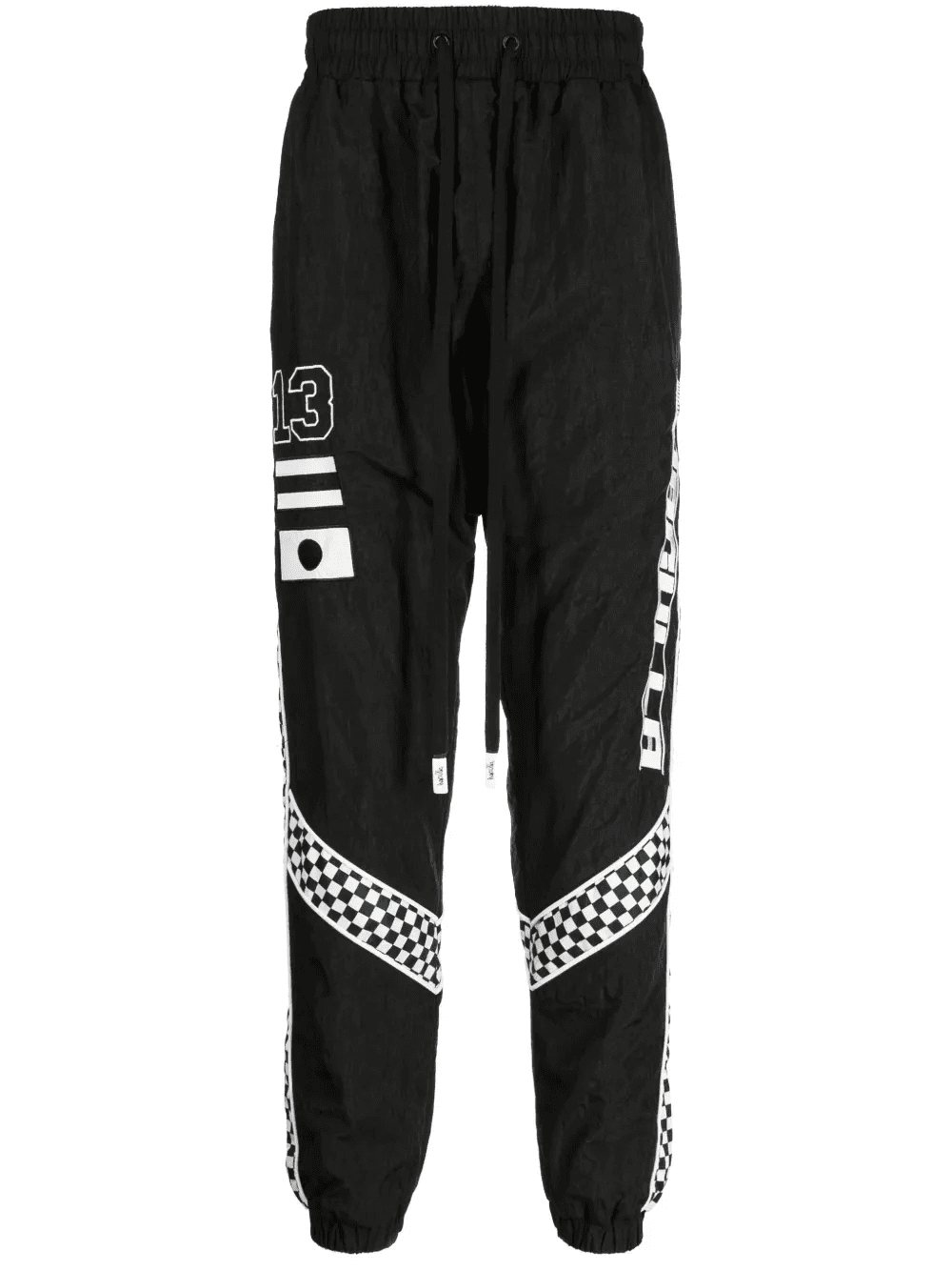 Racer Overload logo-print track pants - Image 1