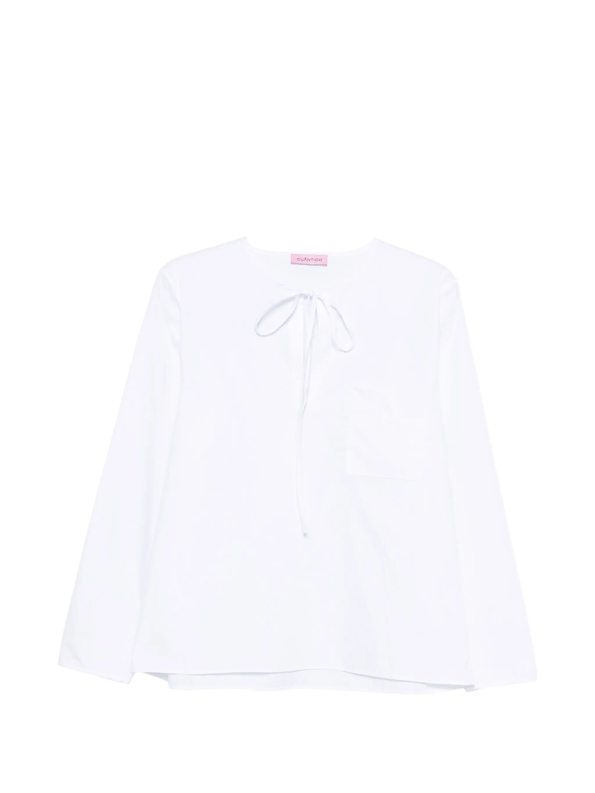 Florence tie-neck pocket blouse - Image 1