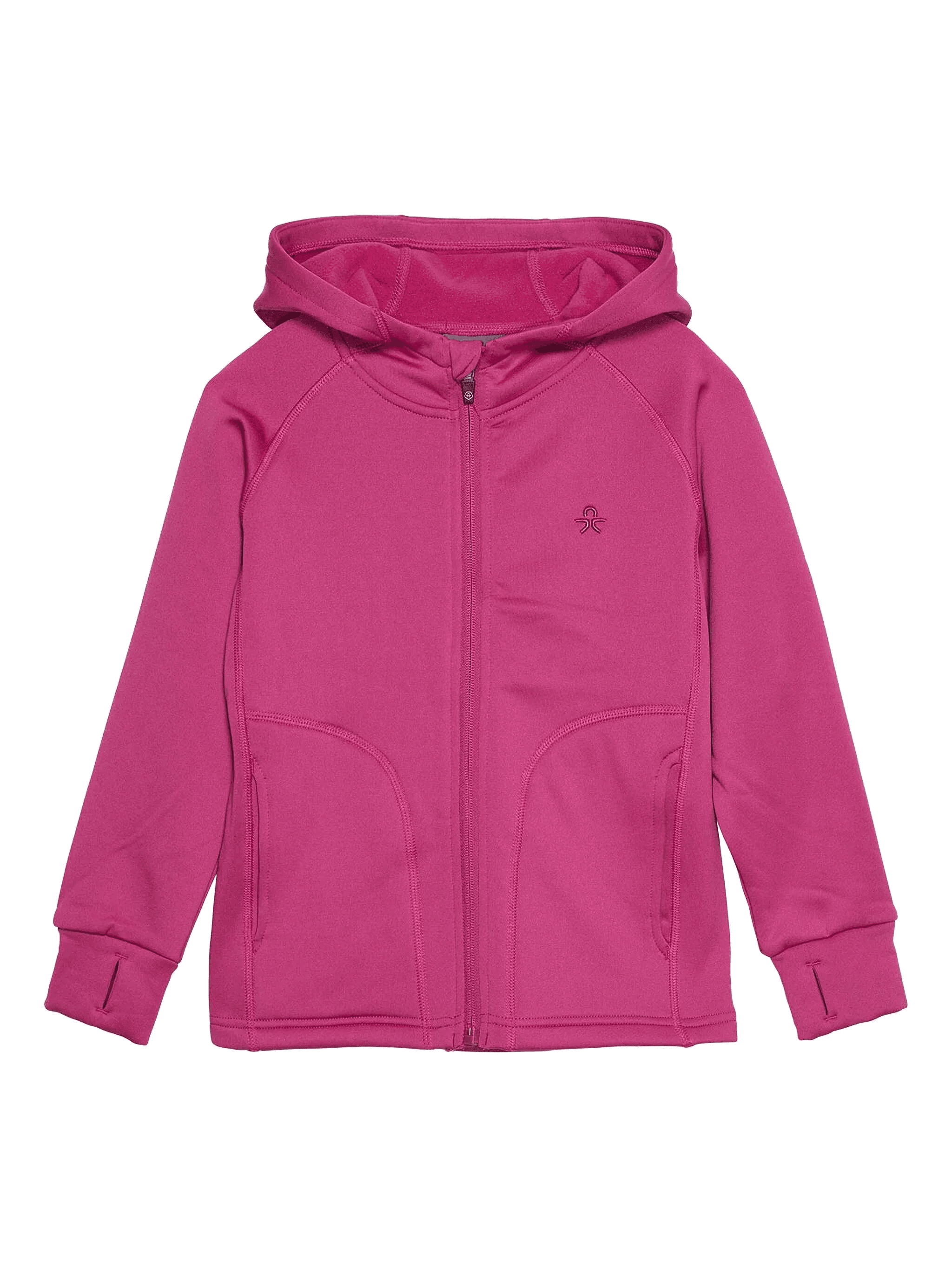 zip-up long-sleeve hoodie - Image 1