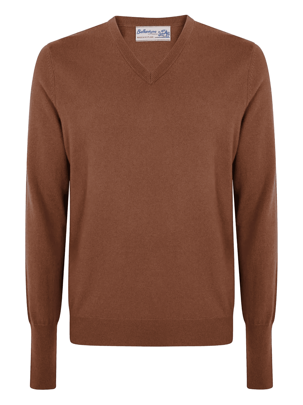 v-neck cashmere sweater - Image 1