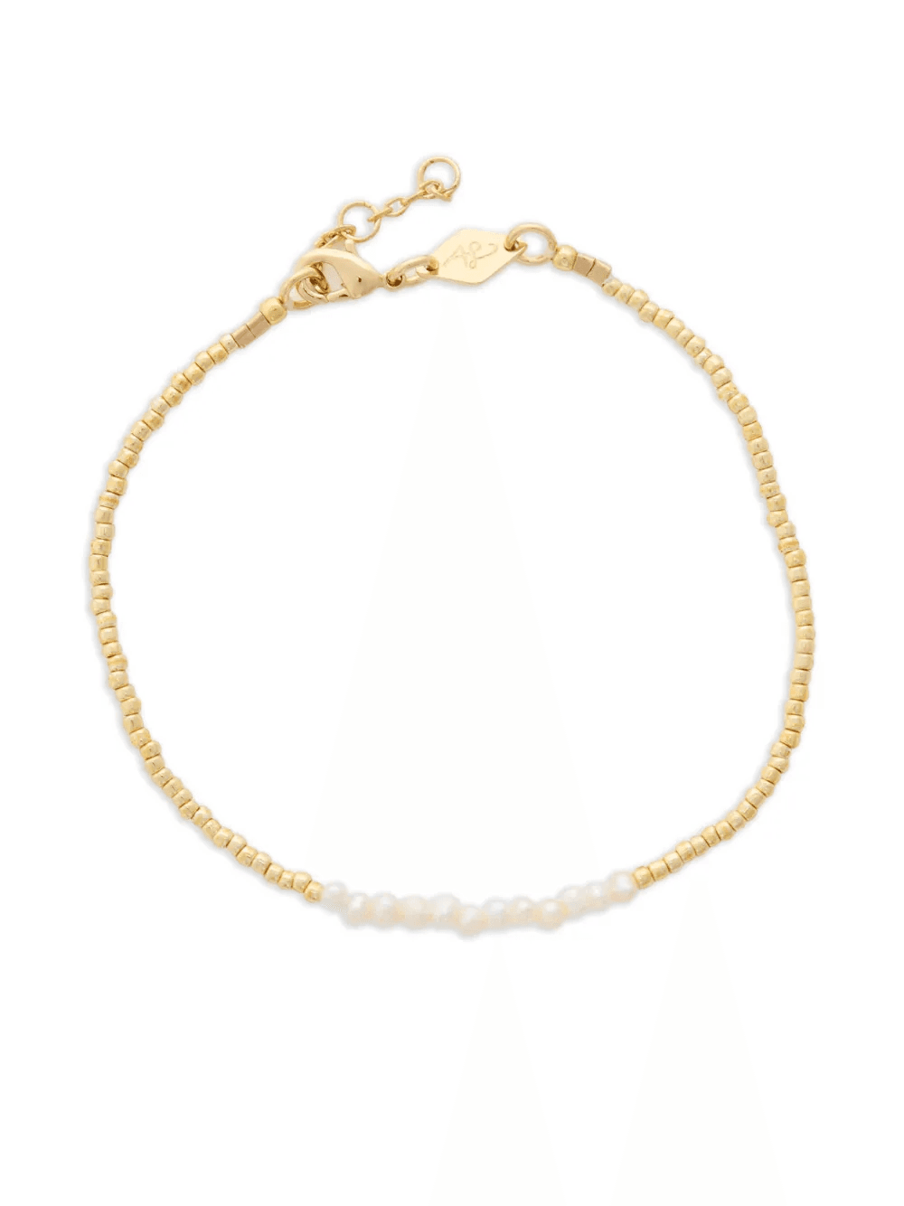 pearly beaded bracelet - Image 1