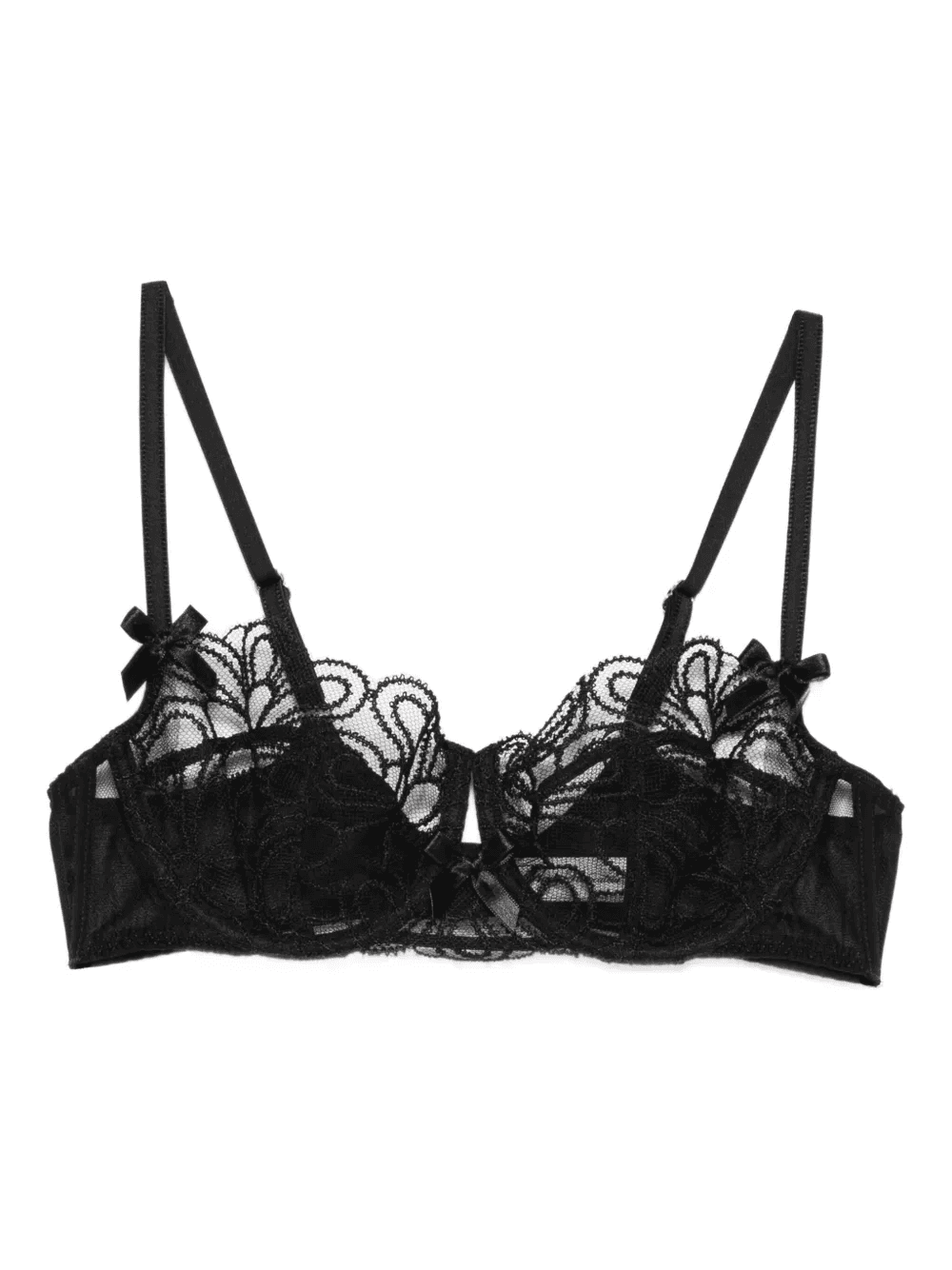 Nelle floral-lace bra - Image 1