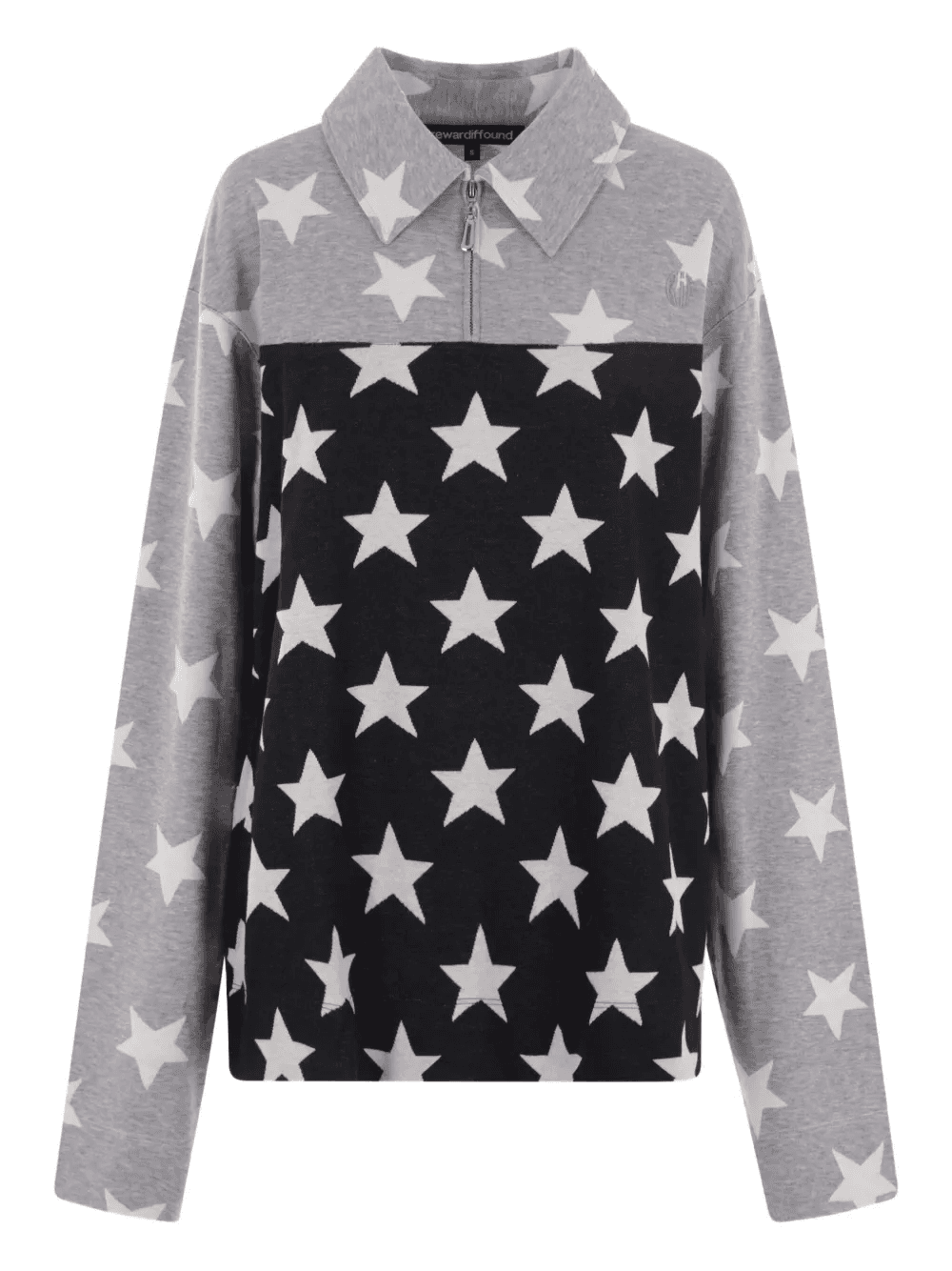 star-print polo top - Image 1
