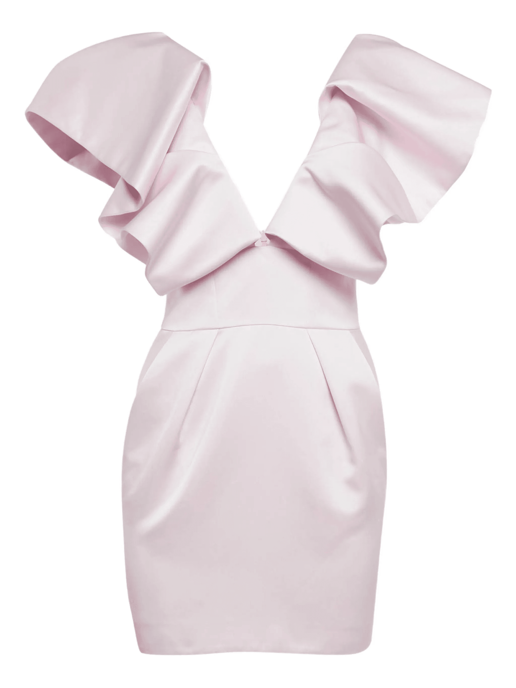 ruffled mini dress - Image 1