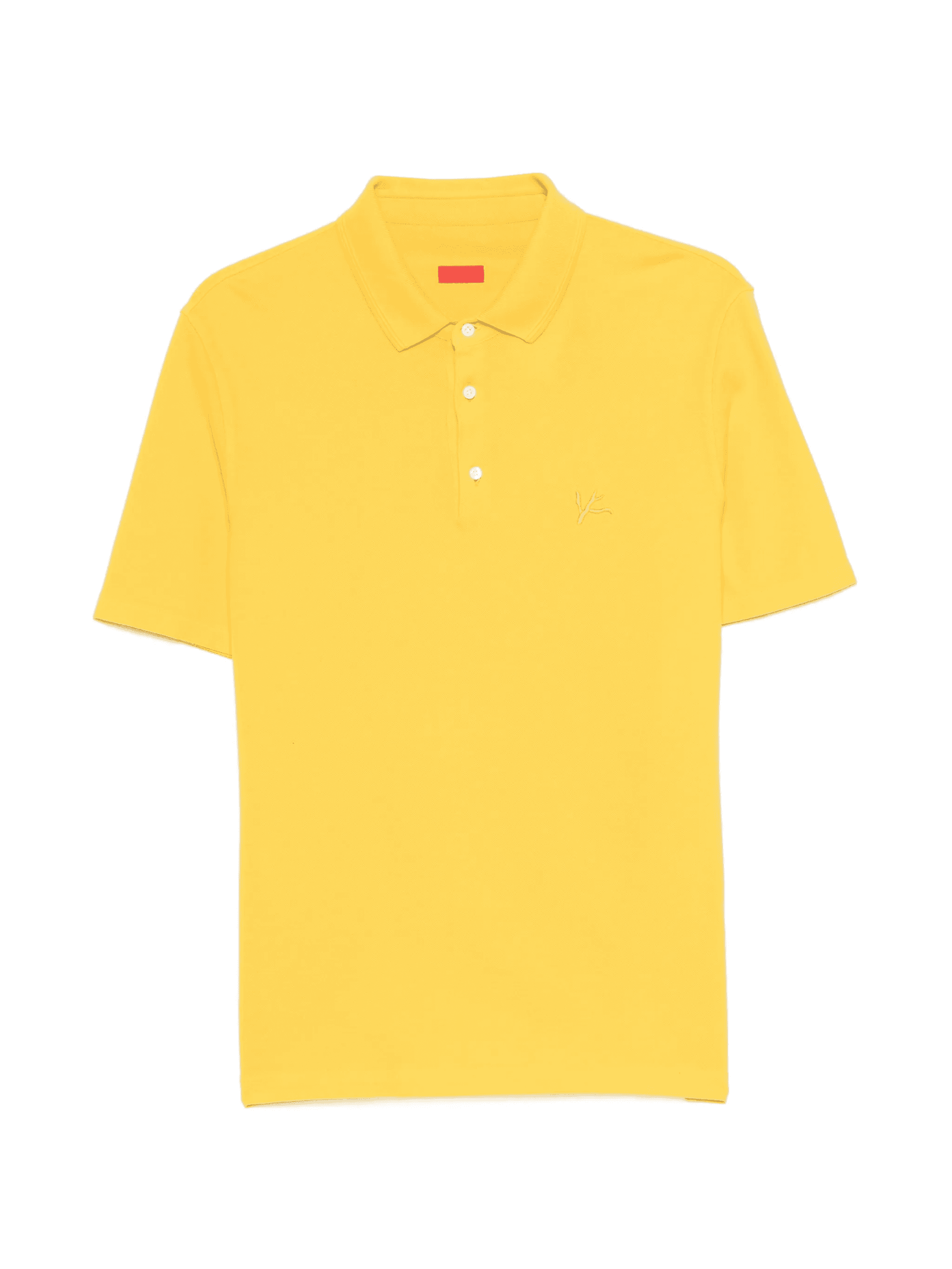 embroidered-detail polo shirt - Image 1