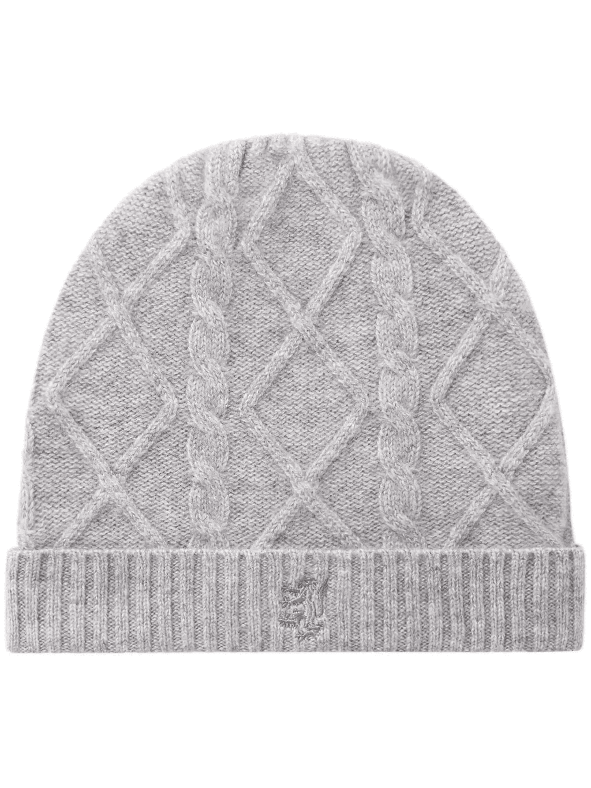cable-knit cashmere beanie - Image 1