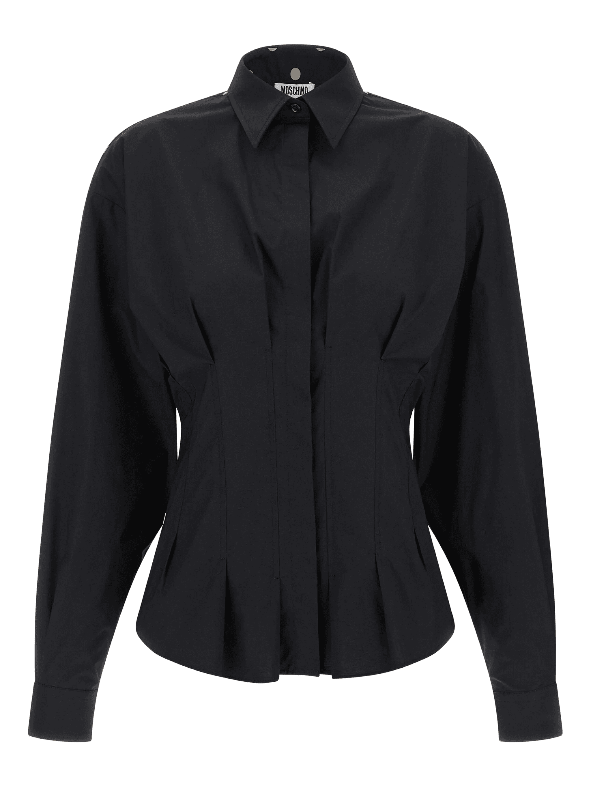 polka-dot pleated shirt - Image 1