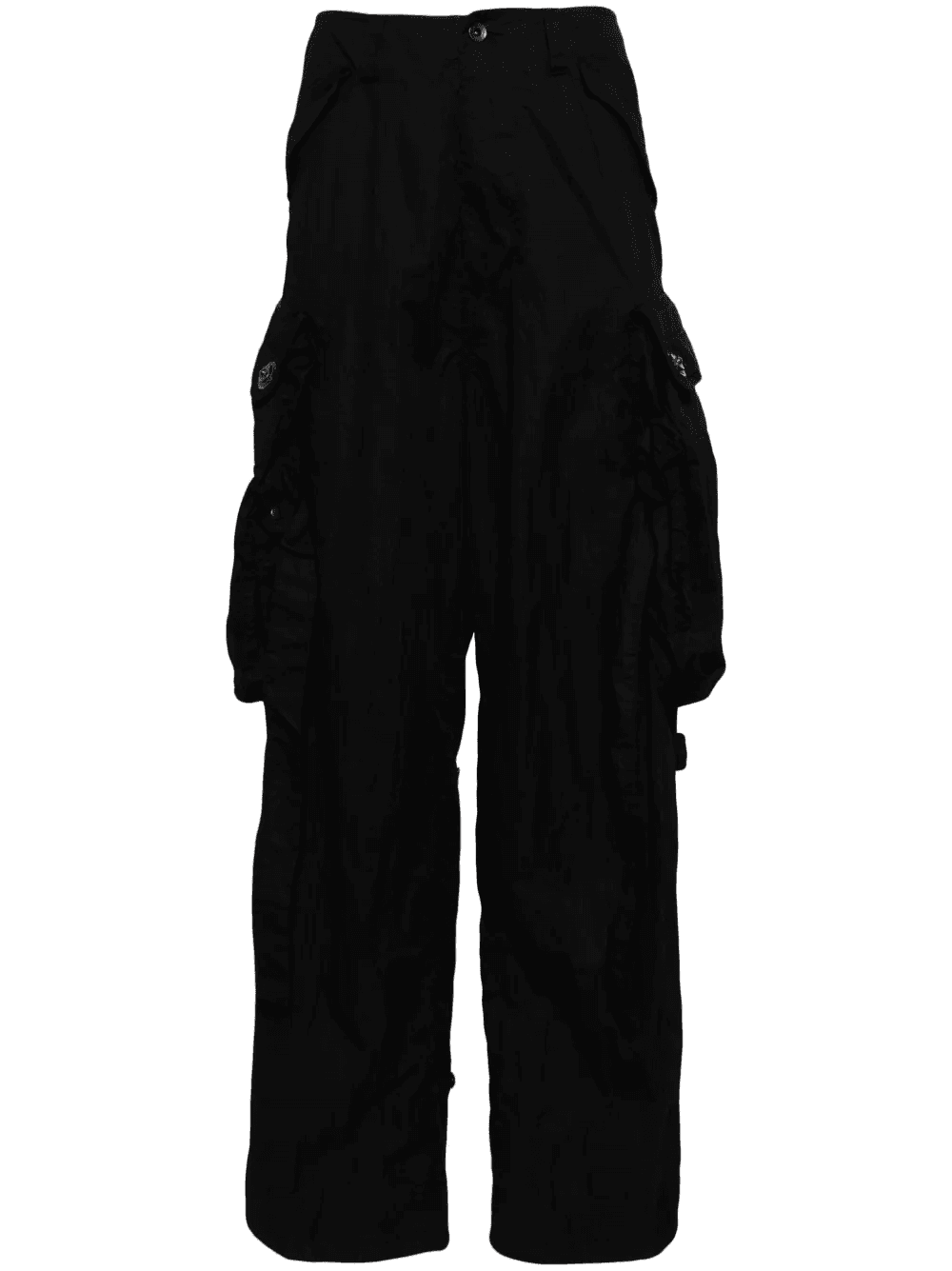 cargo cotton blend trousers - Image 1