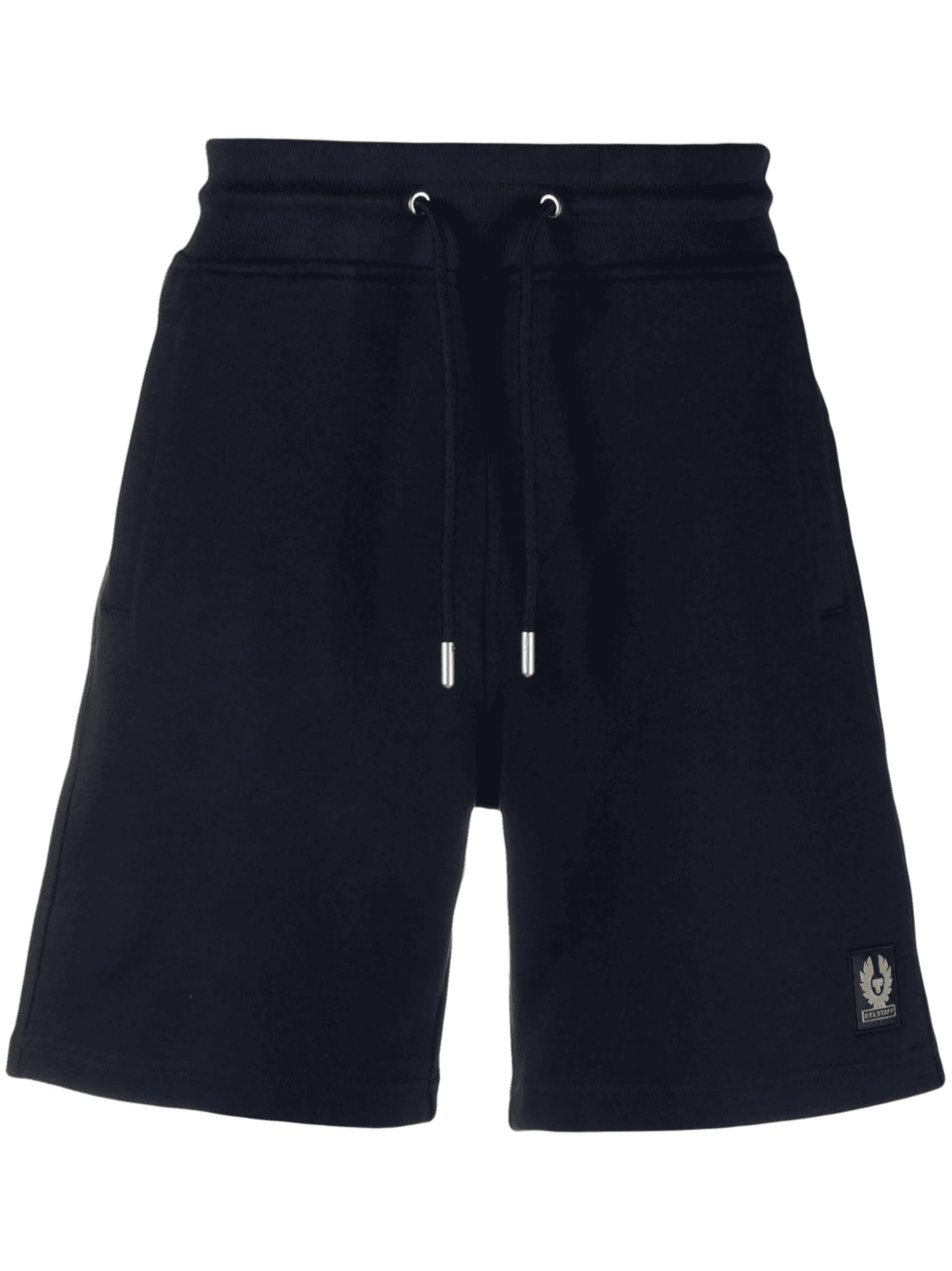 logo-patch cotton track shorts - Image 1