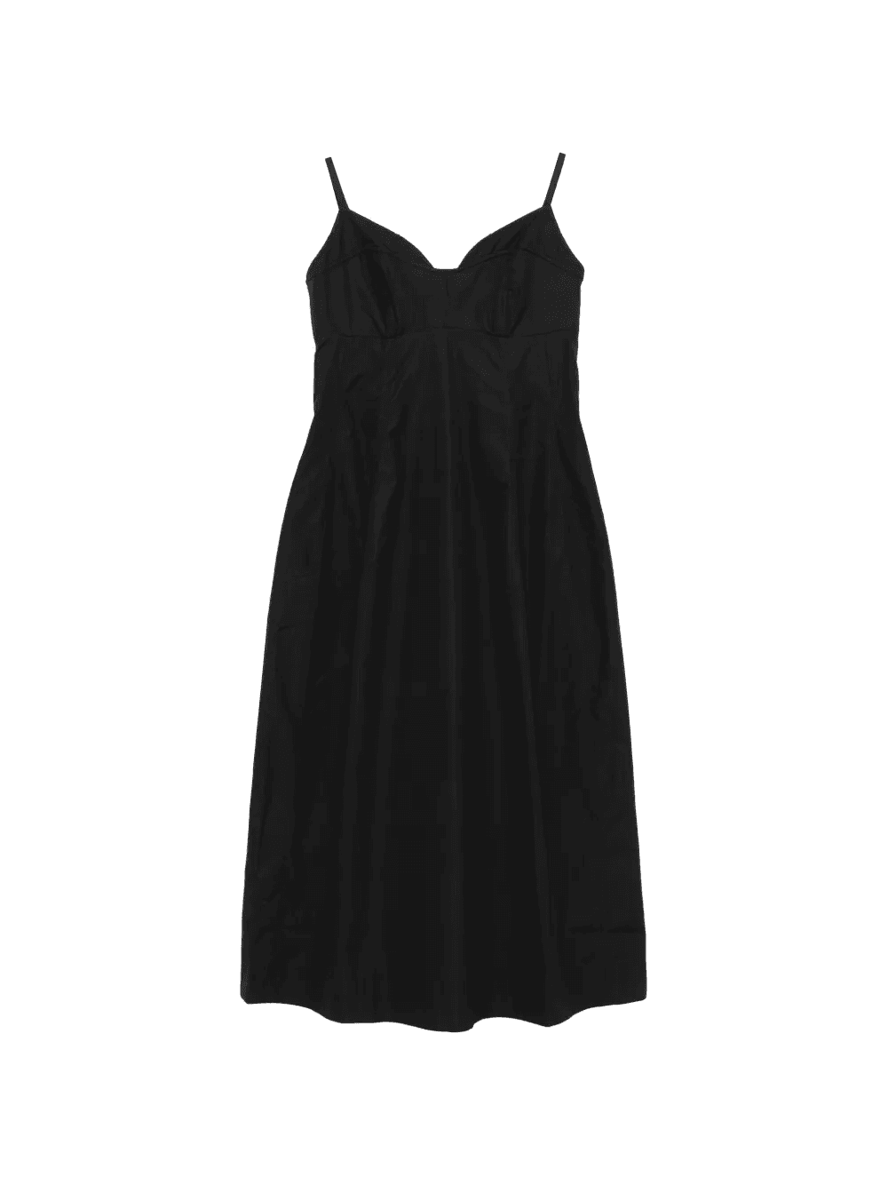 bustier-cut midi dress - Image 1