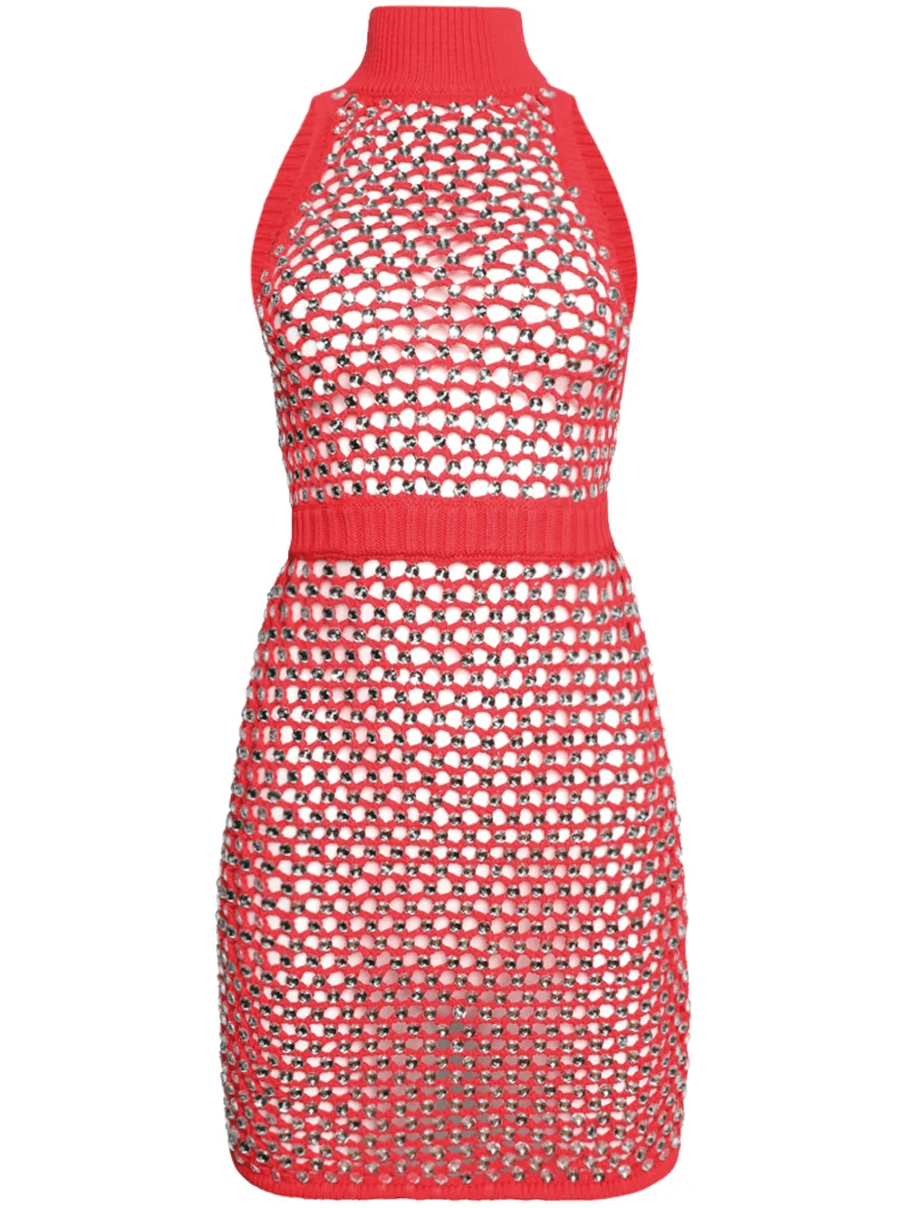 Sly open-knit minidress - Image 1
