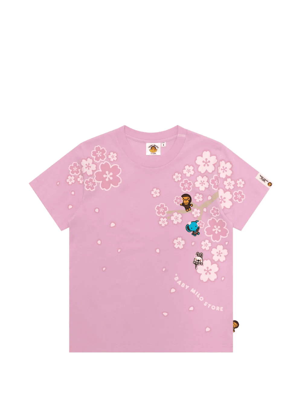 floral-print T-shirt - Image 1