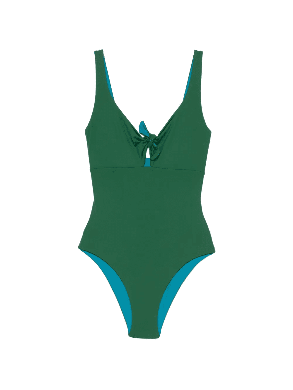 knot-detail swimsuit - Image 1