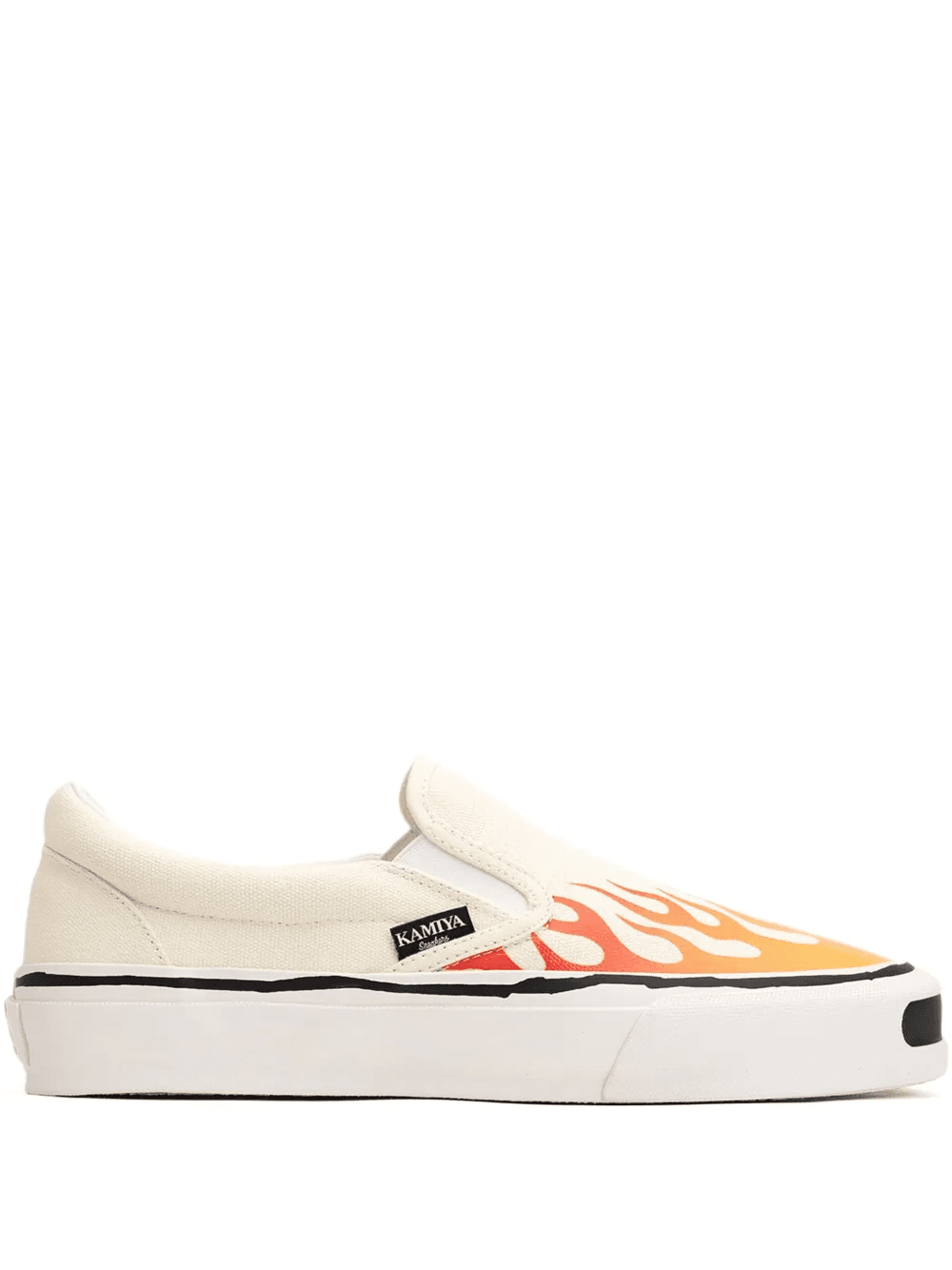 Cornell flame-pattern sneakers - Image 1