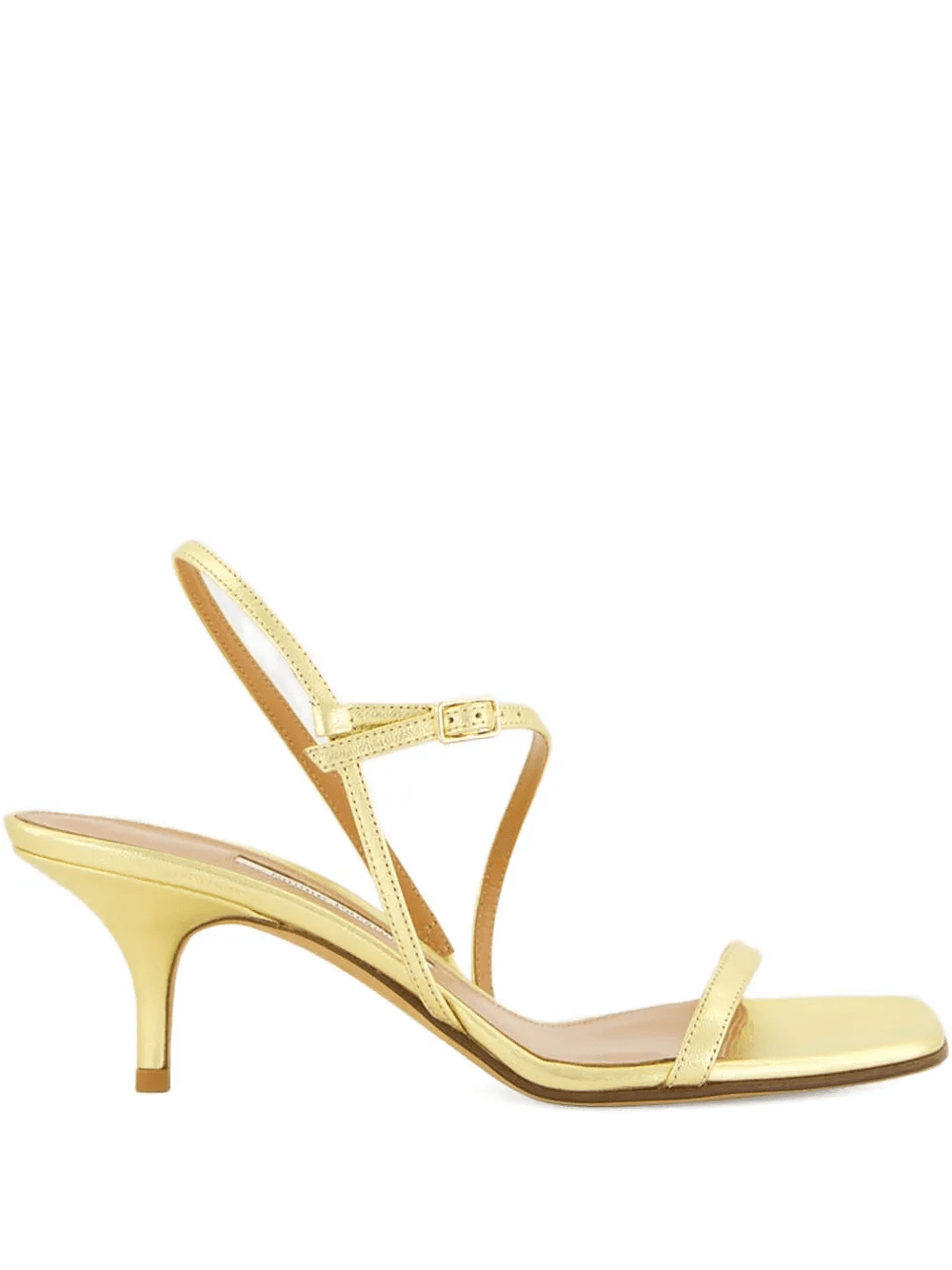 square-toe heeled sandals - Image 1