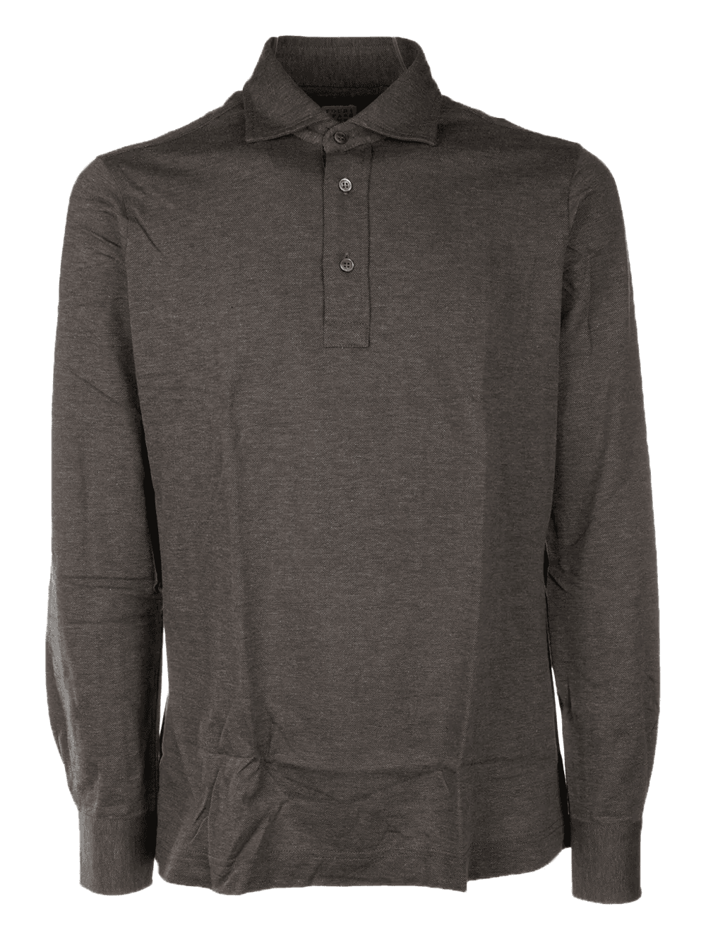 long-sleeve polo shirt - Image 1