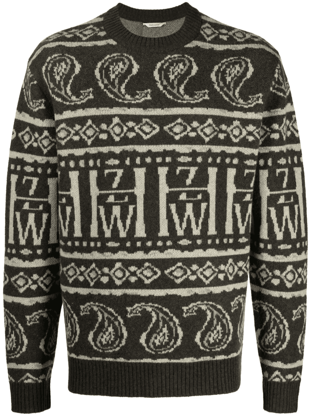 Dery intarsia-knit jumper - Image 1