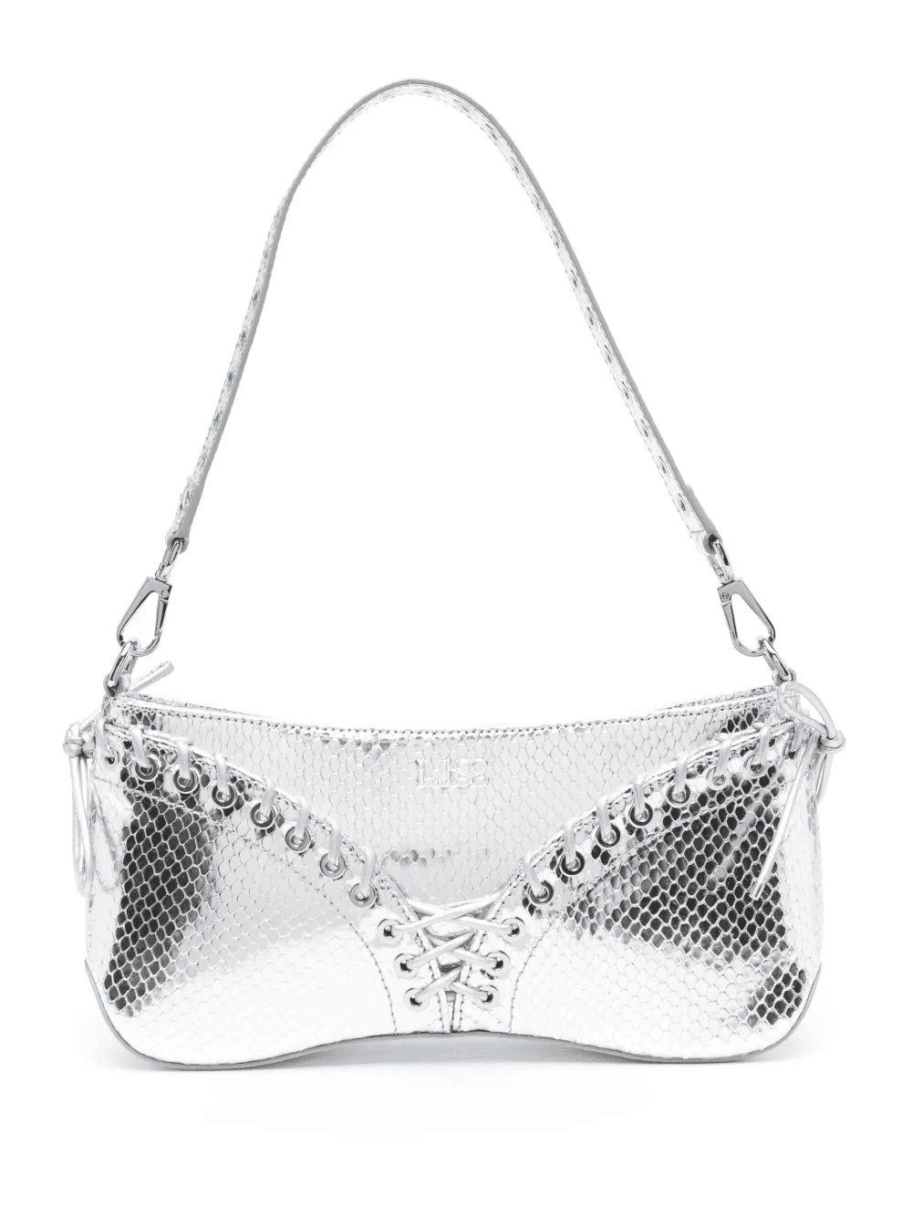 The Cleavage embossed leather shoulder bag - Image 1