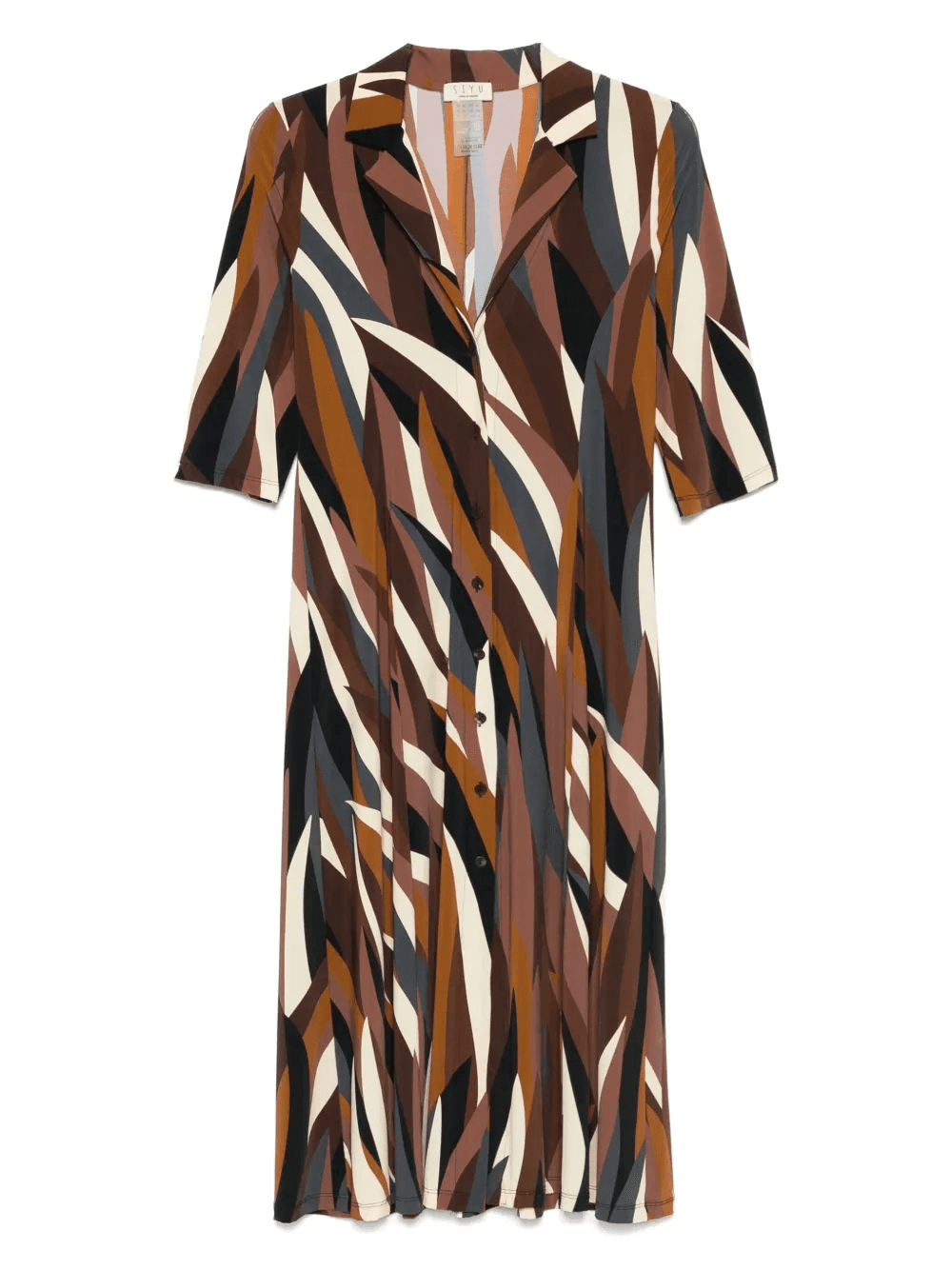abstract-print dress - Image 1