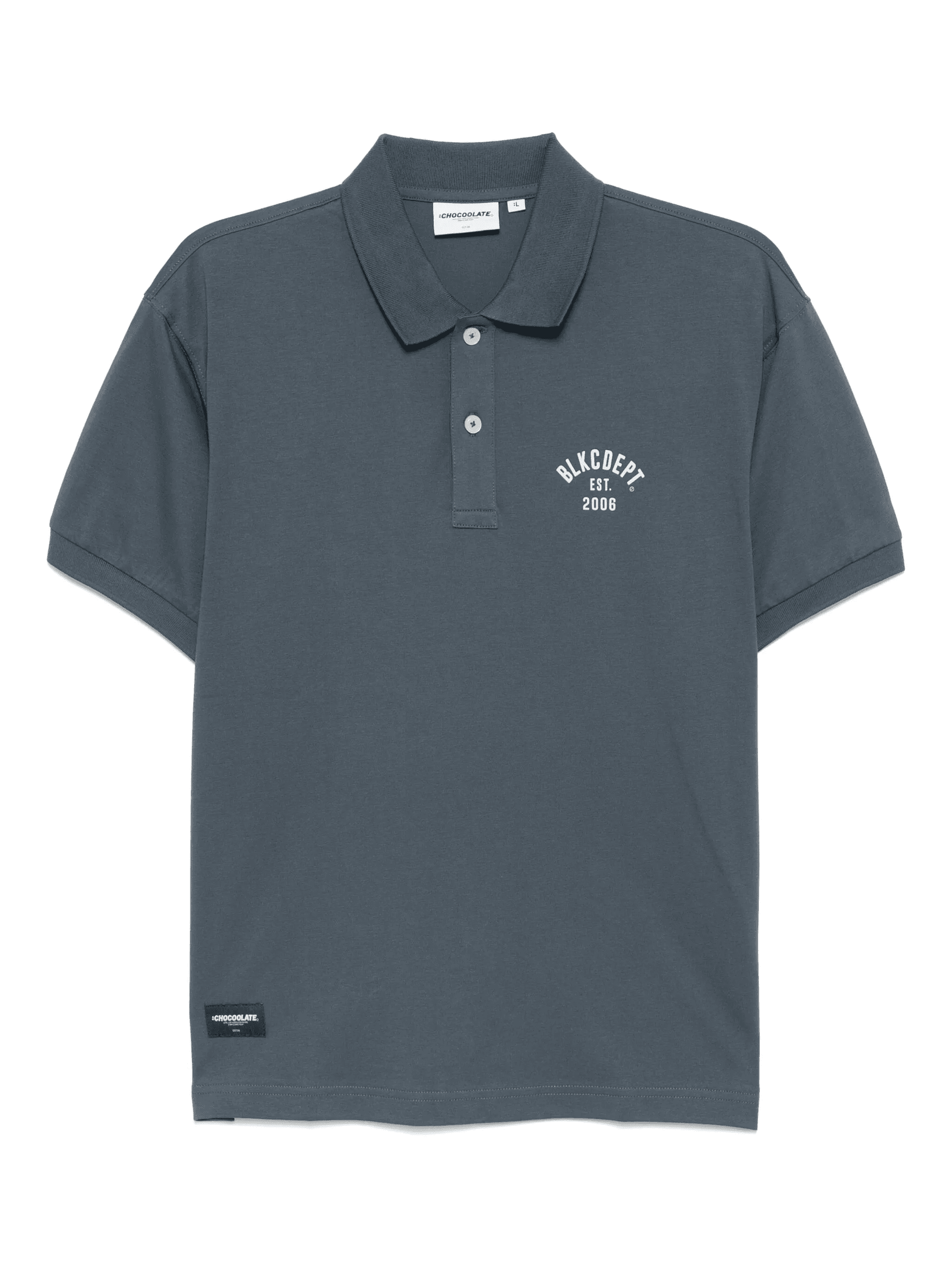 logo-printed polo shirt - Image 1