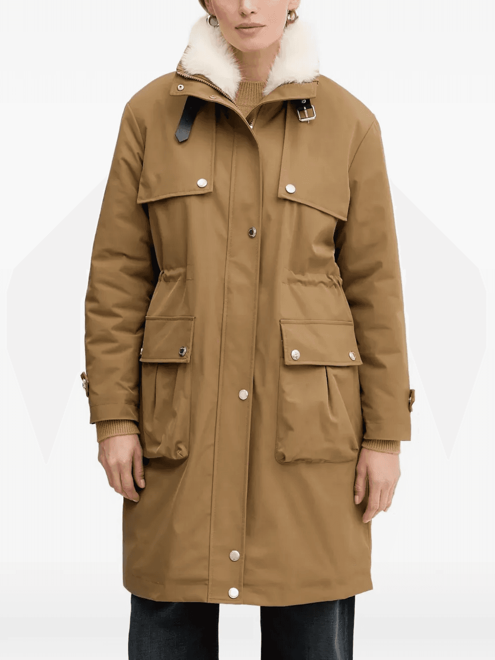 buckle collar jacket - Image 1