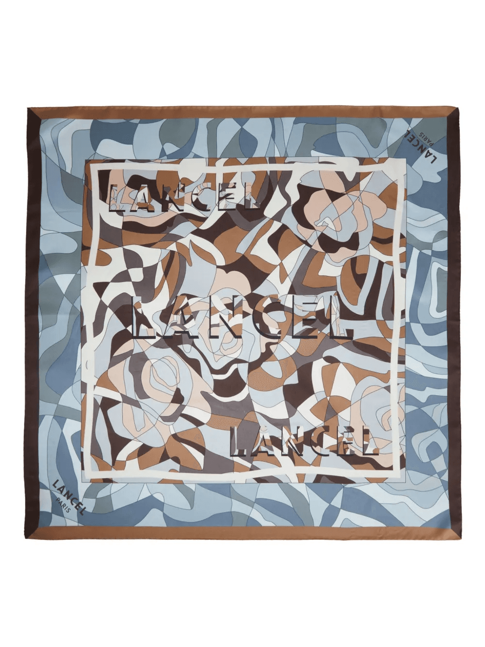 Square 70 puzzle-motif scarf - Image 1