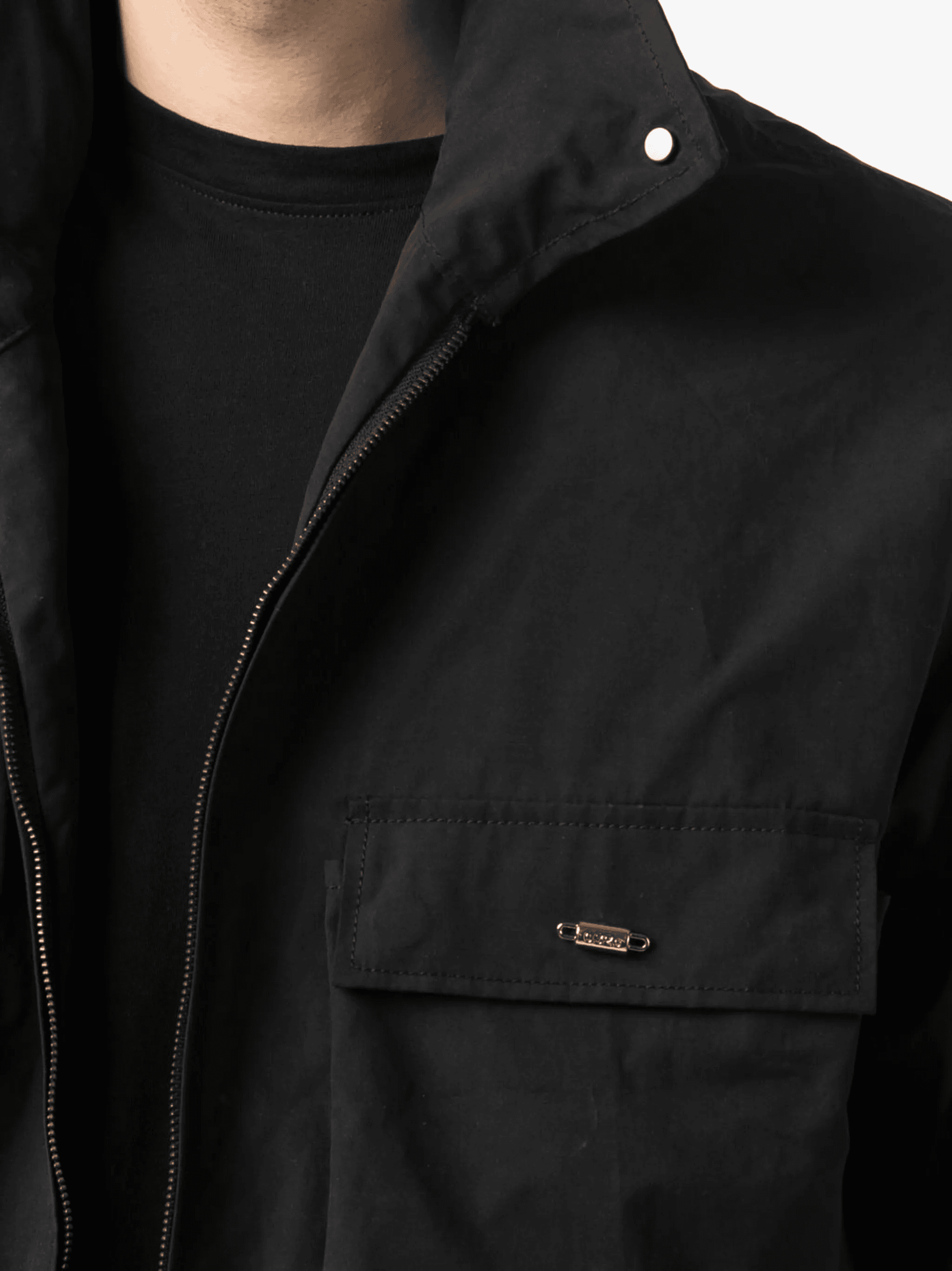 zip-up utility jacket - Image 1