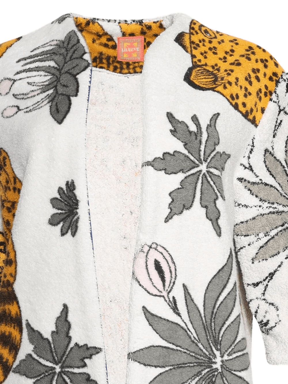 floral animal print jacket - Image 1