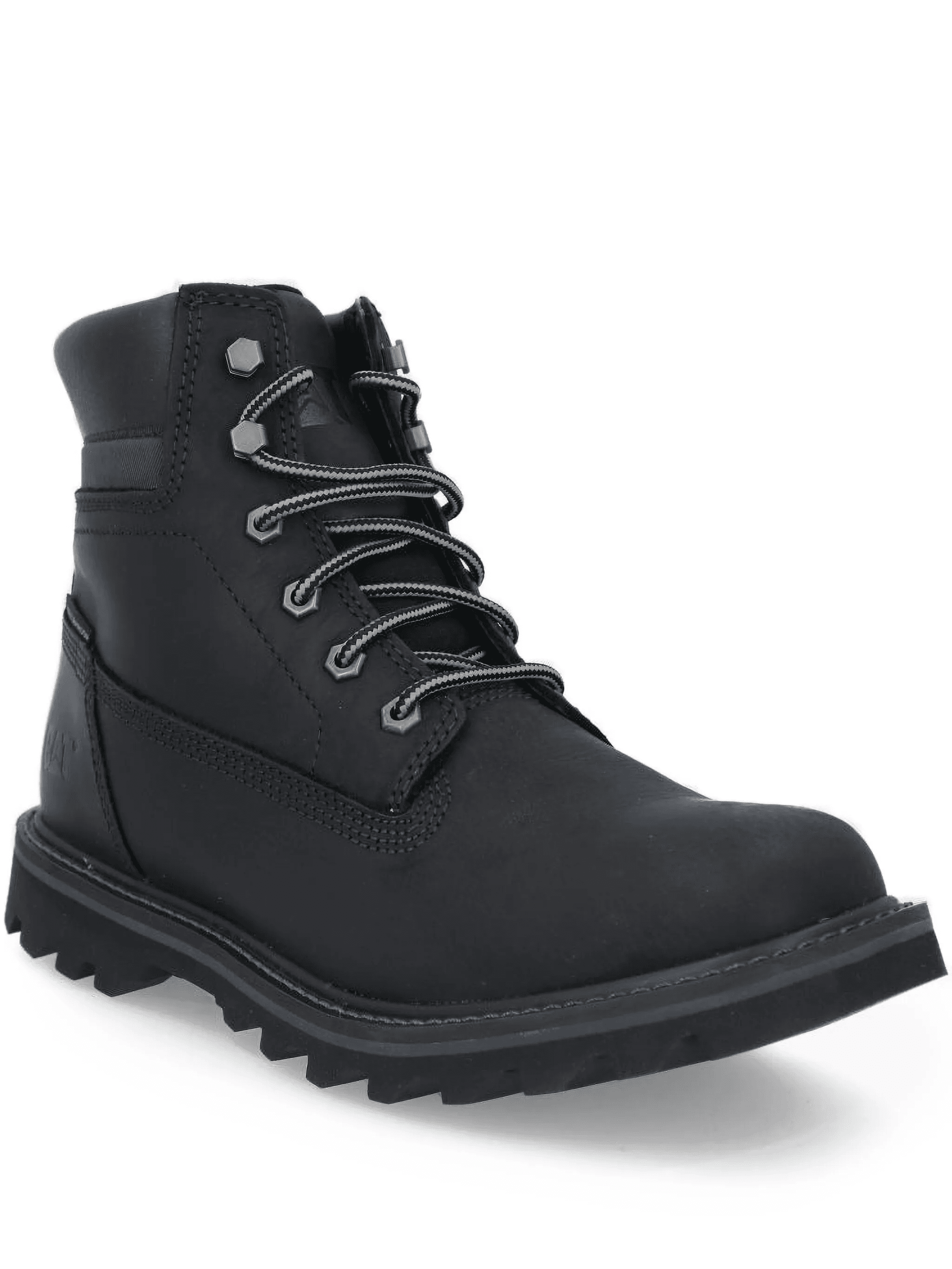 lace-up leather hiking boots - Image 1