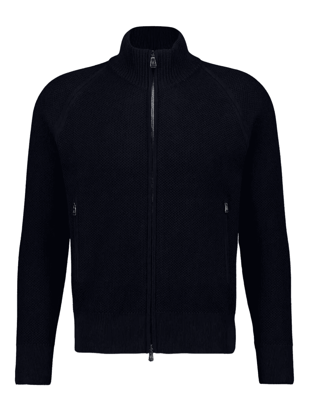 knitted bomber jacket - Image 1