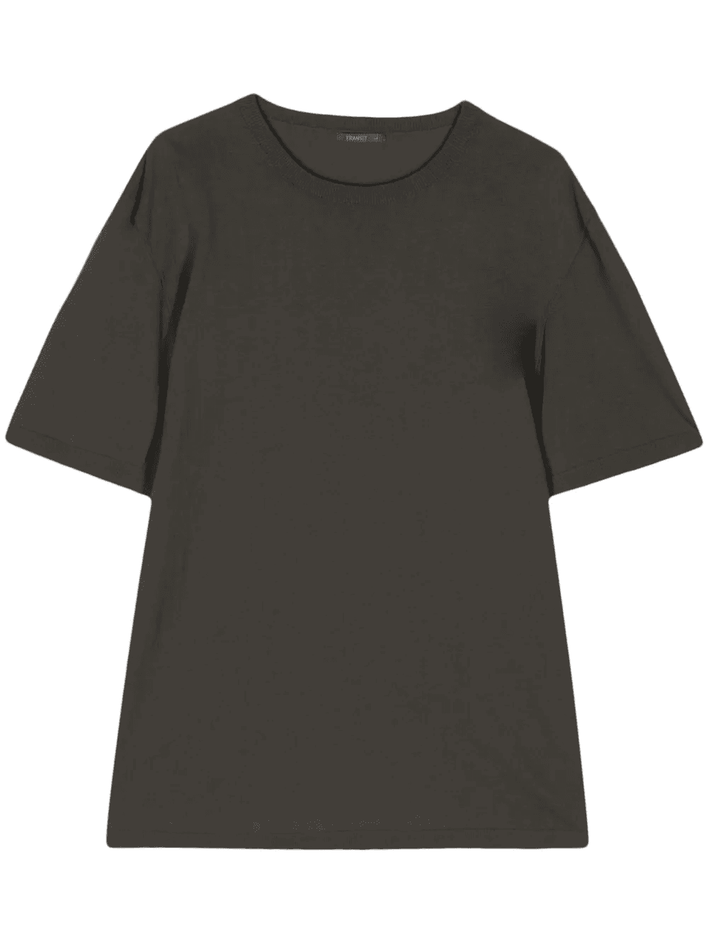 round-neck cotton T-shirt - Image 1