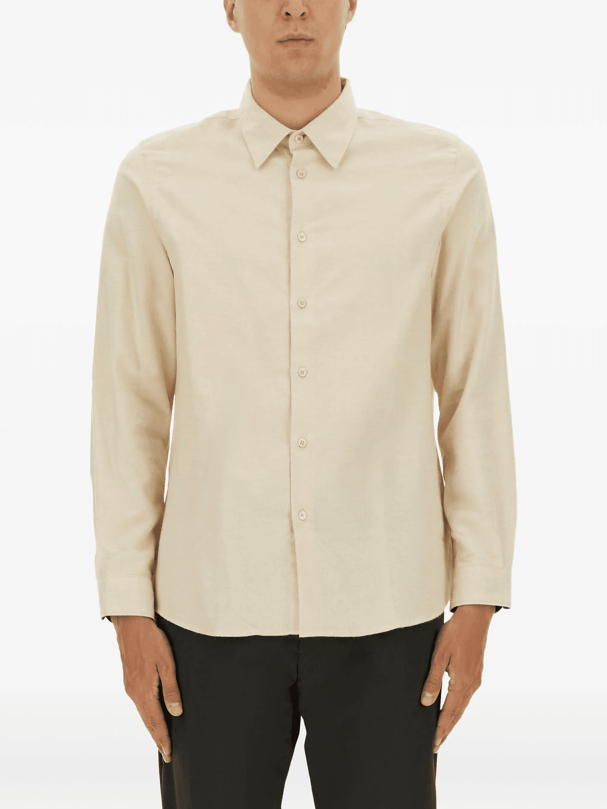 buttoned long-sleeve shirt - Image 1