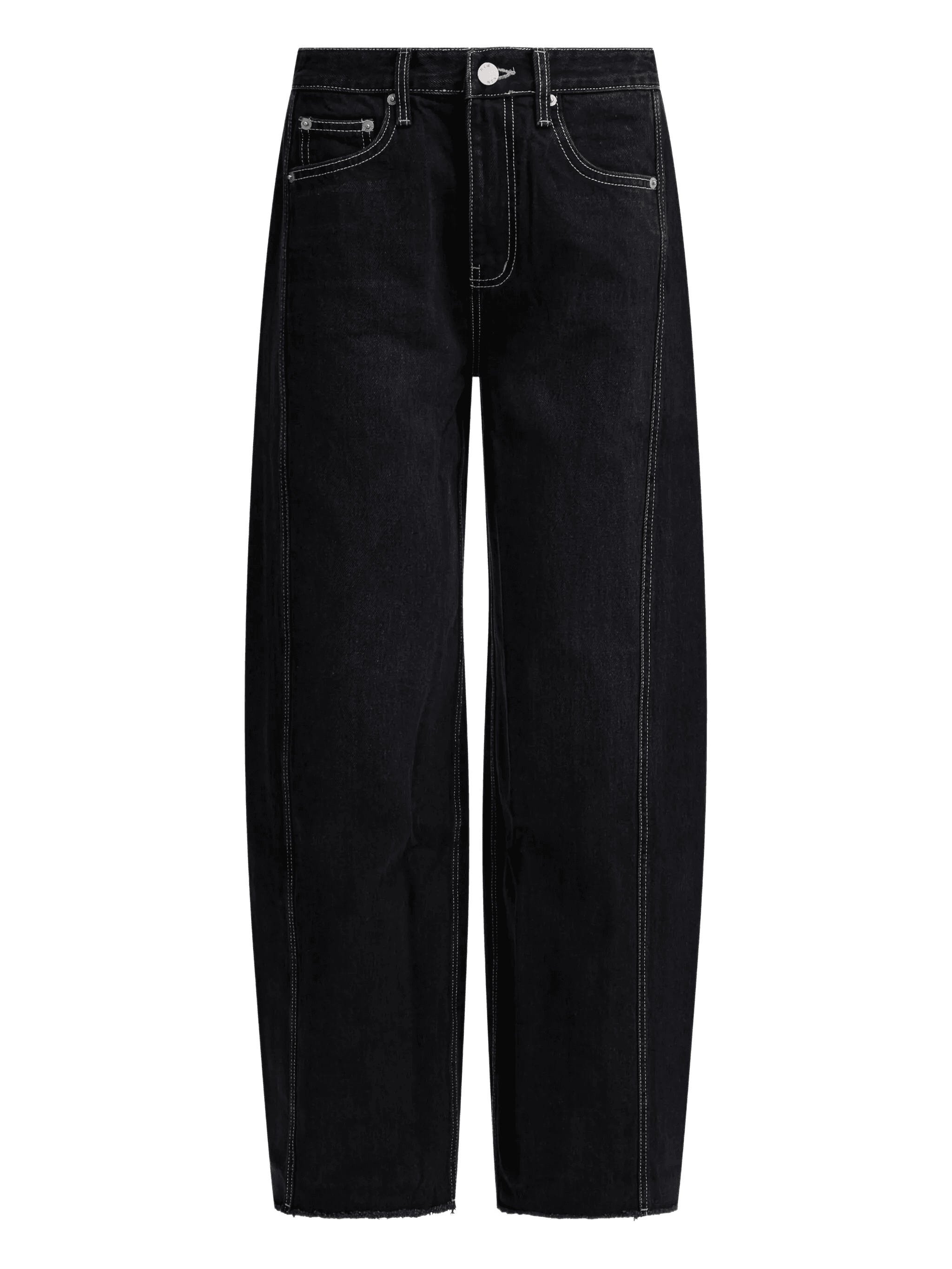 contrast-stitching jeans - Image 1